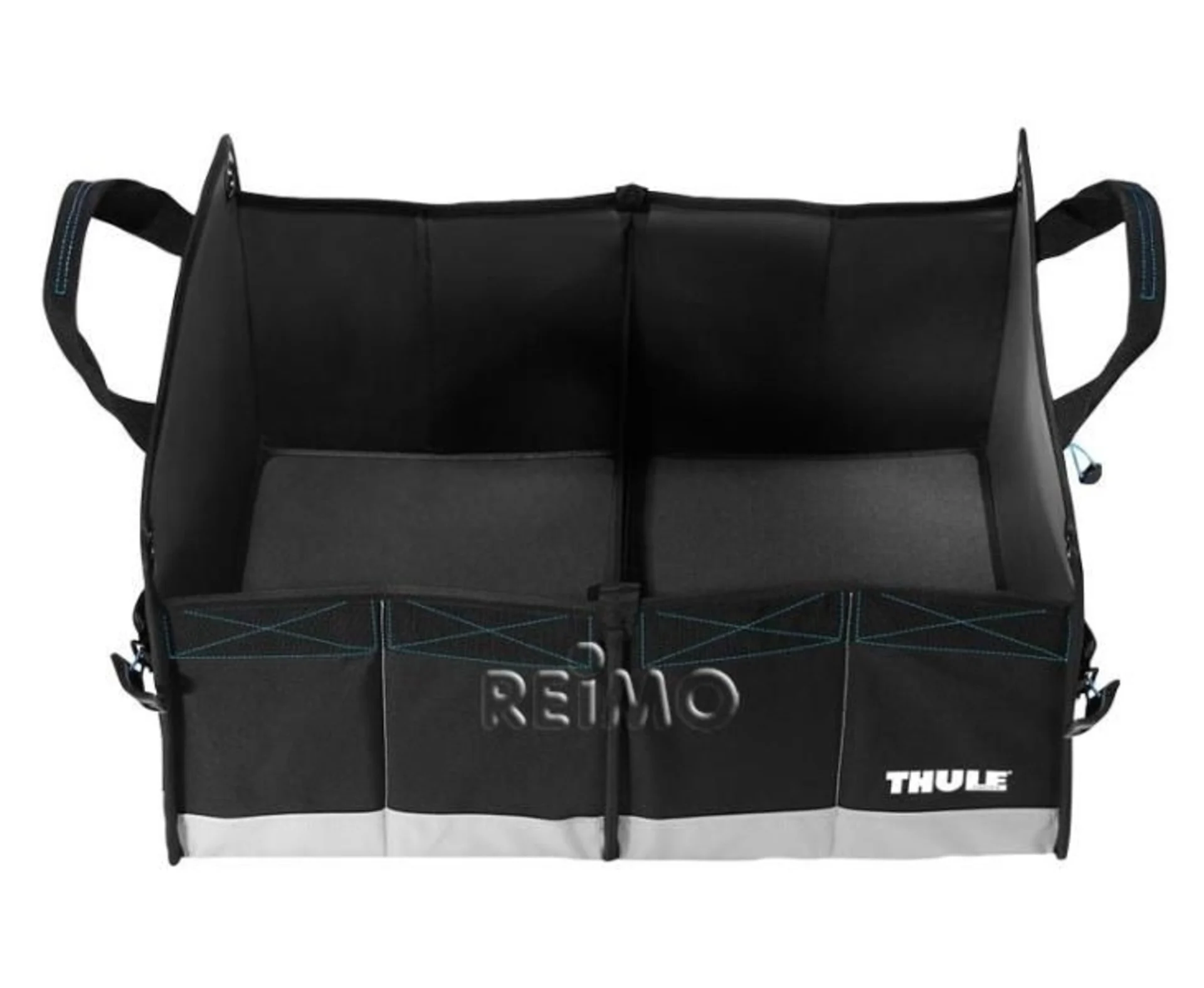 Thule - GoBox Large, schwarz/türkis, 61x46x30cm, w