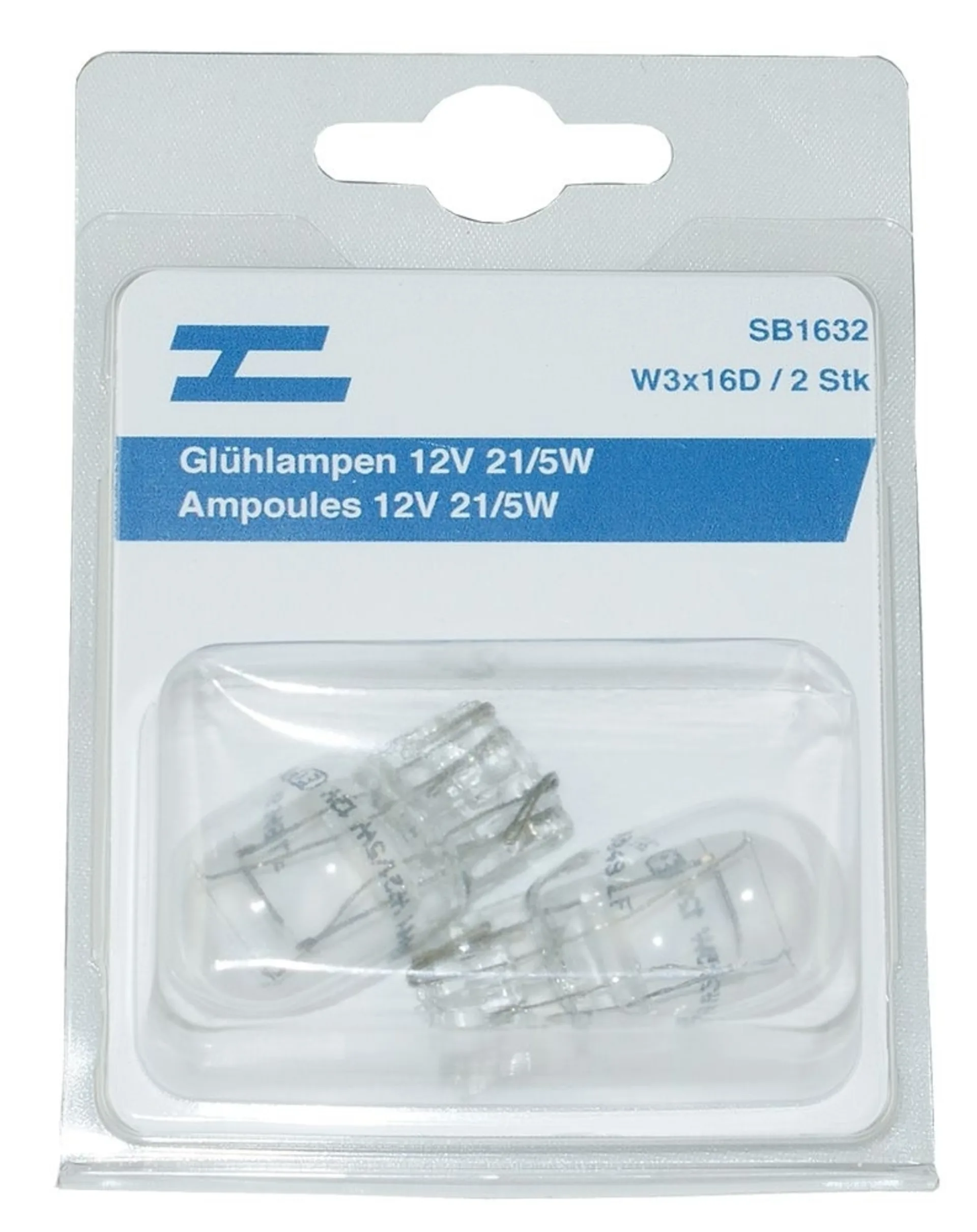 2 ampoules à culot en verre Jahn 12V 21/5W