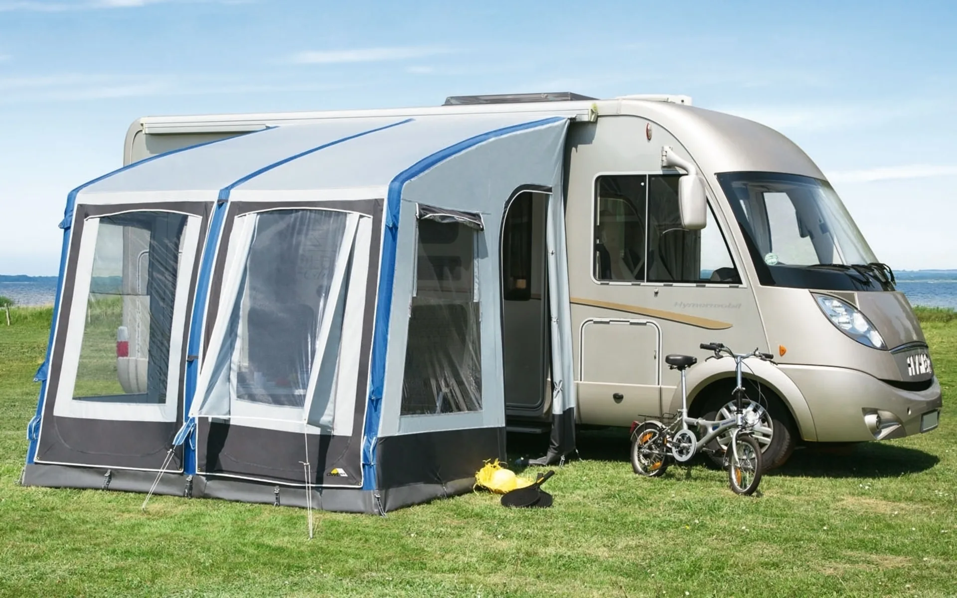 DWT Space Air HQ 320 L aufblasbares Reisevorzelt DWT Space Air HQ 320 L aufblasbares Reisevorzelt