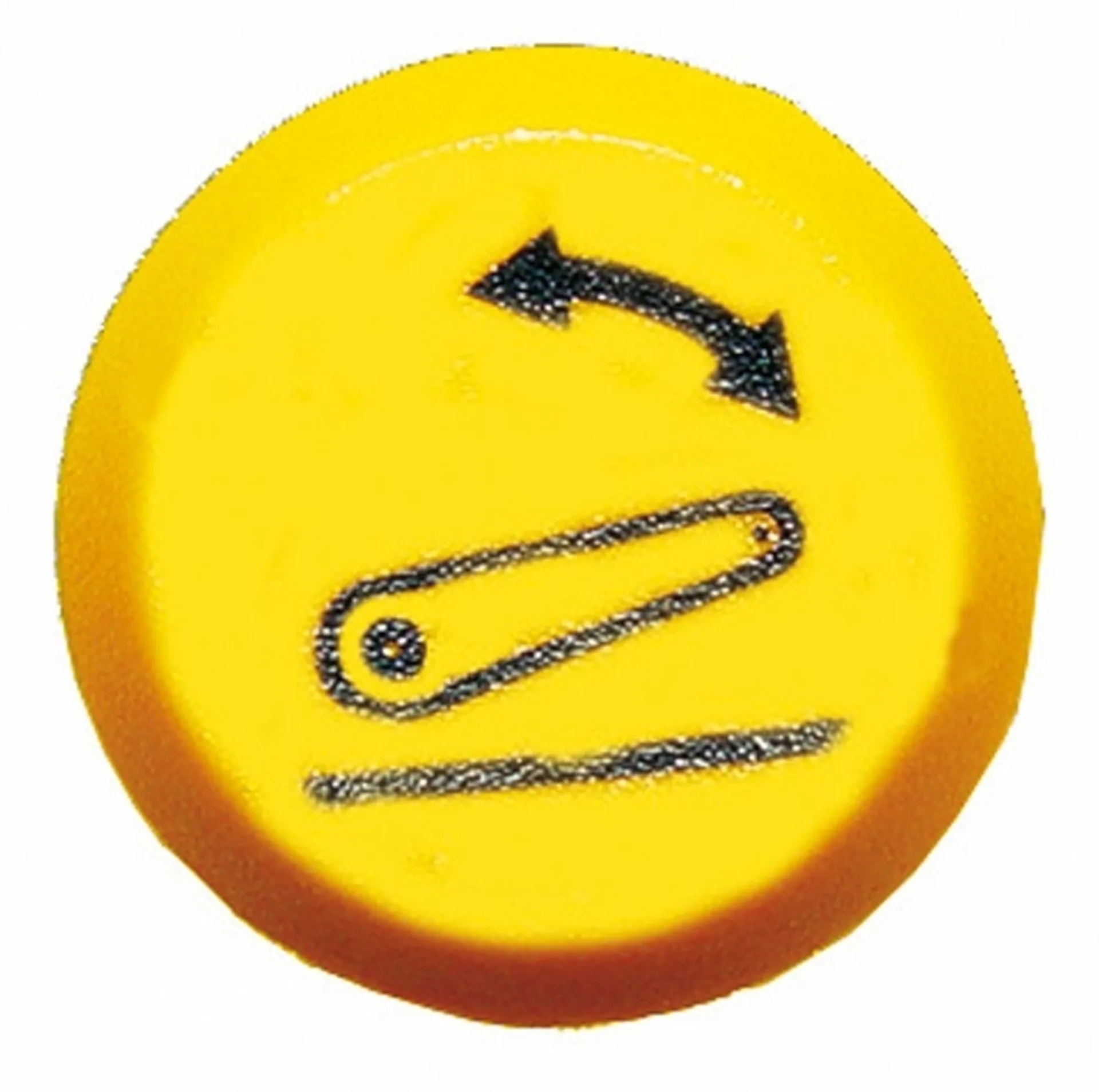 Pneutron Emblem "Senkgeschwindigkeit gelb"