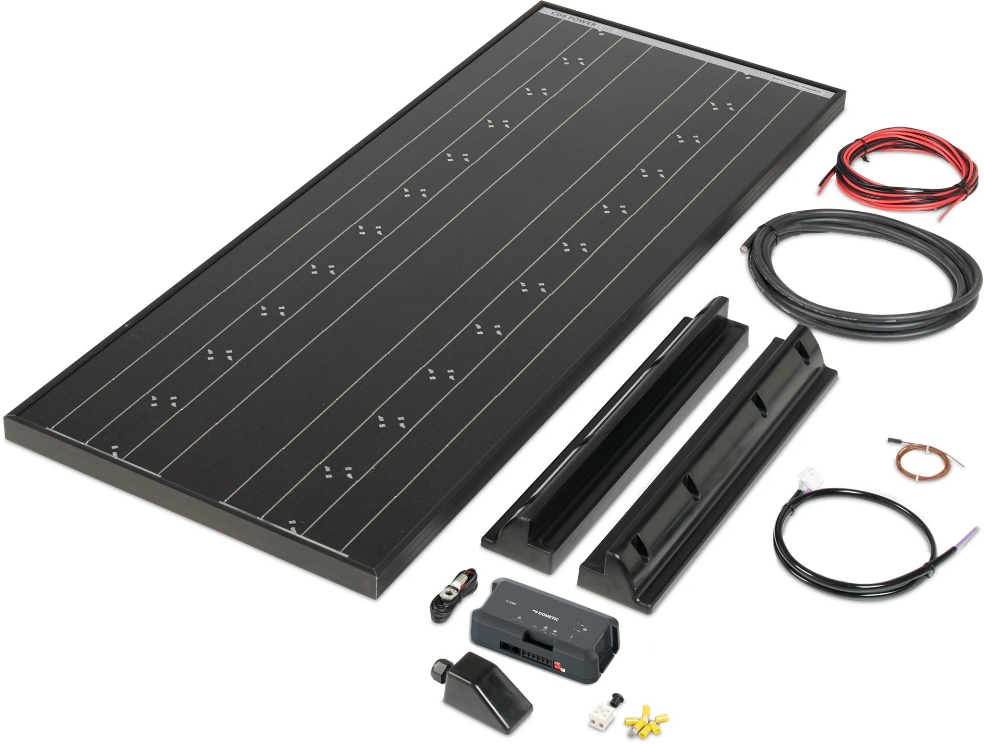 Büttner Elektronik MT 130 CDS Power Line Solar Komplettanlage 130 Wp