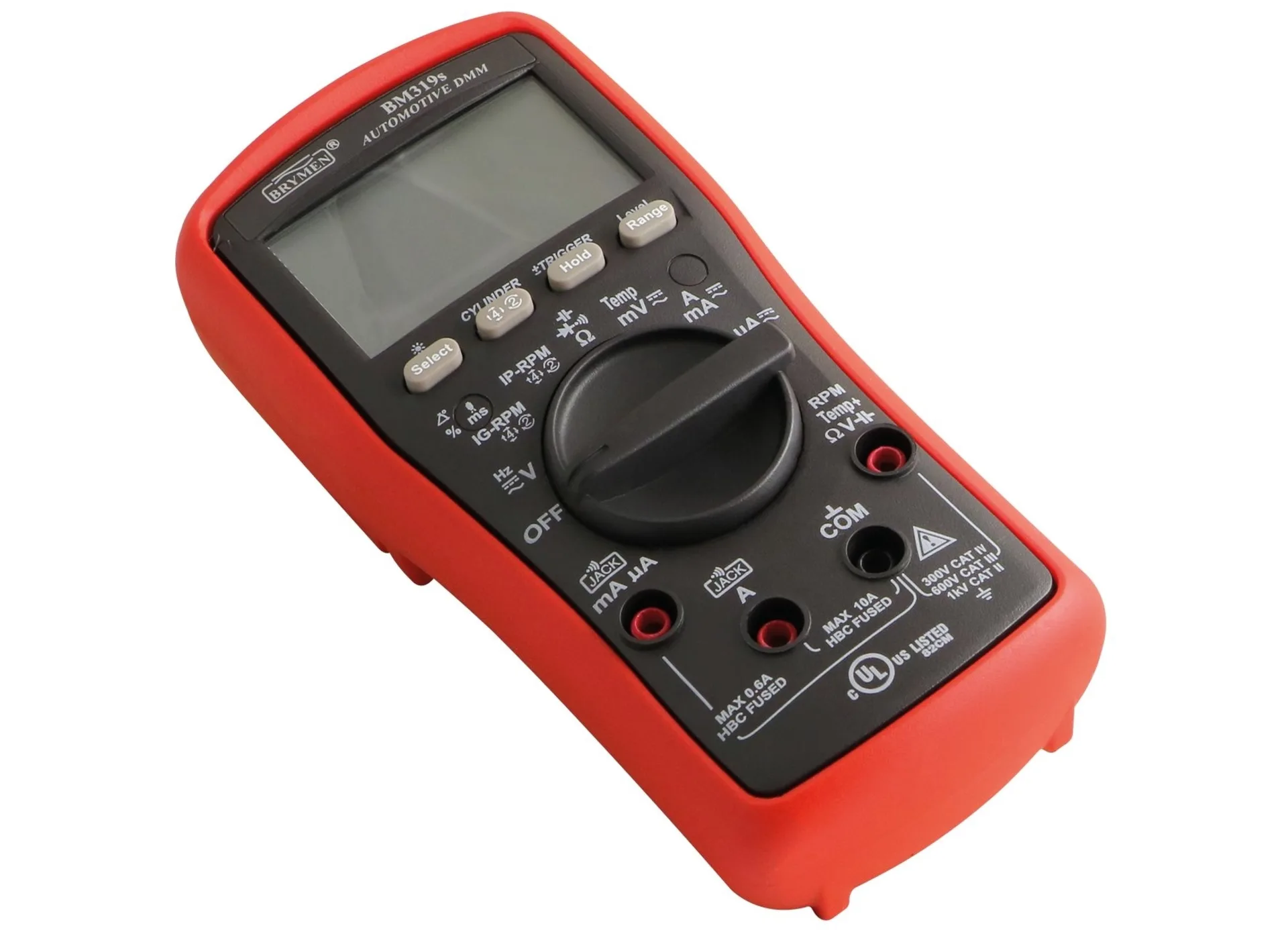 BRYMEN Professionelles Automotive Digital Multimeter CAT II Drehzahl / Schliesswinkel / Temperatur / etc. BRYMEN Professionelles Automotive Digital Multimeter CAT II Drehzahl / Schliesswinkel / Temperatur / etc.