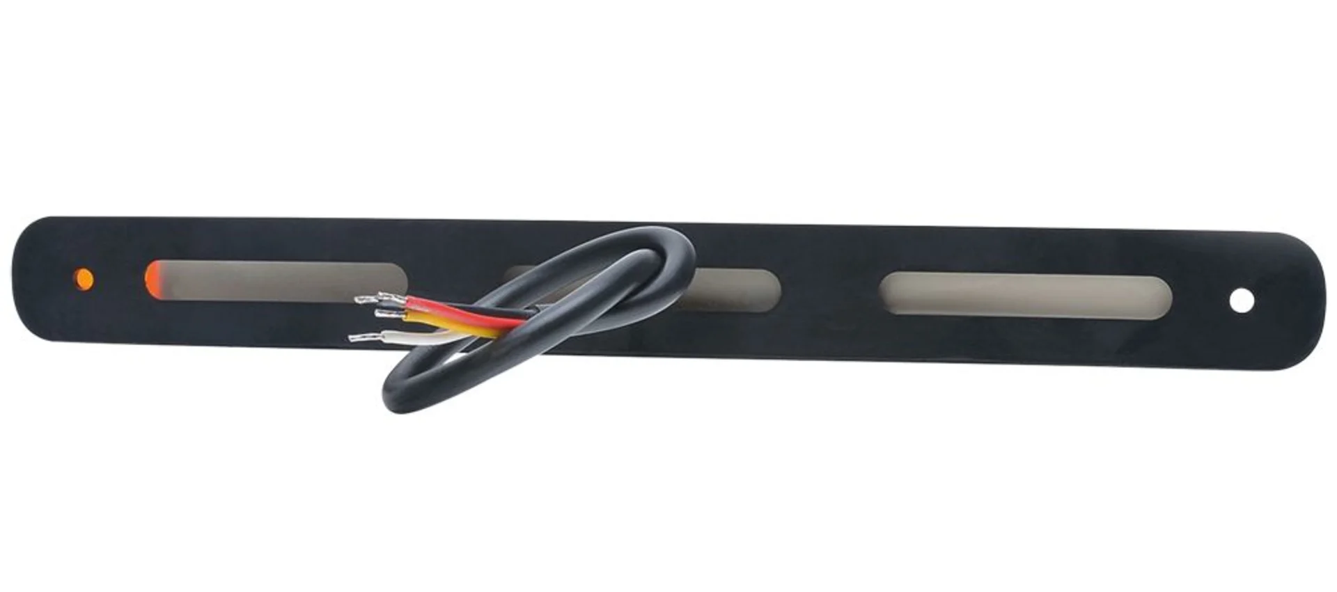 WAS - LED-Schluss-Brems-Blinkleuchte L+R 238x20.6x10.4mm, 12/24V