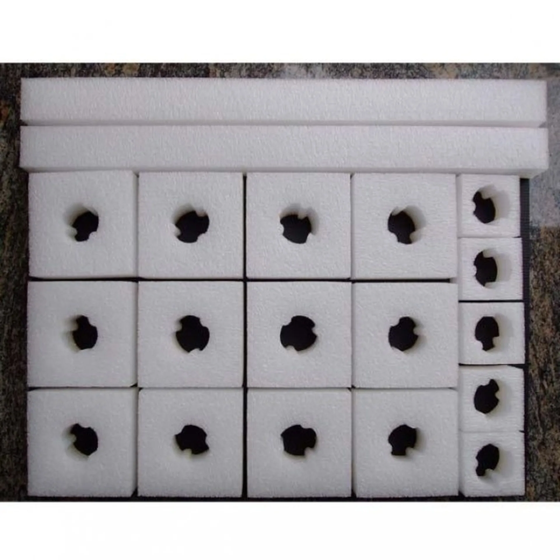 PACkonzept plateau de fusibles en verre 17 pièces