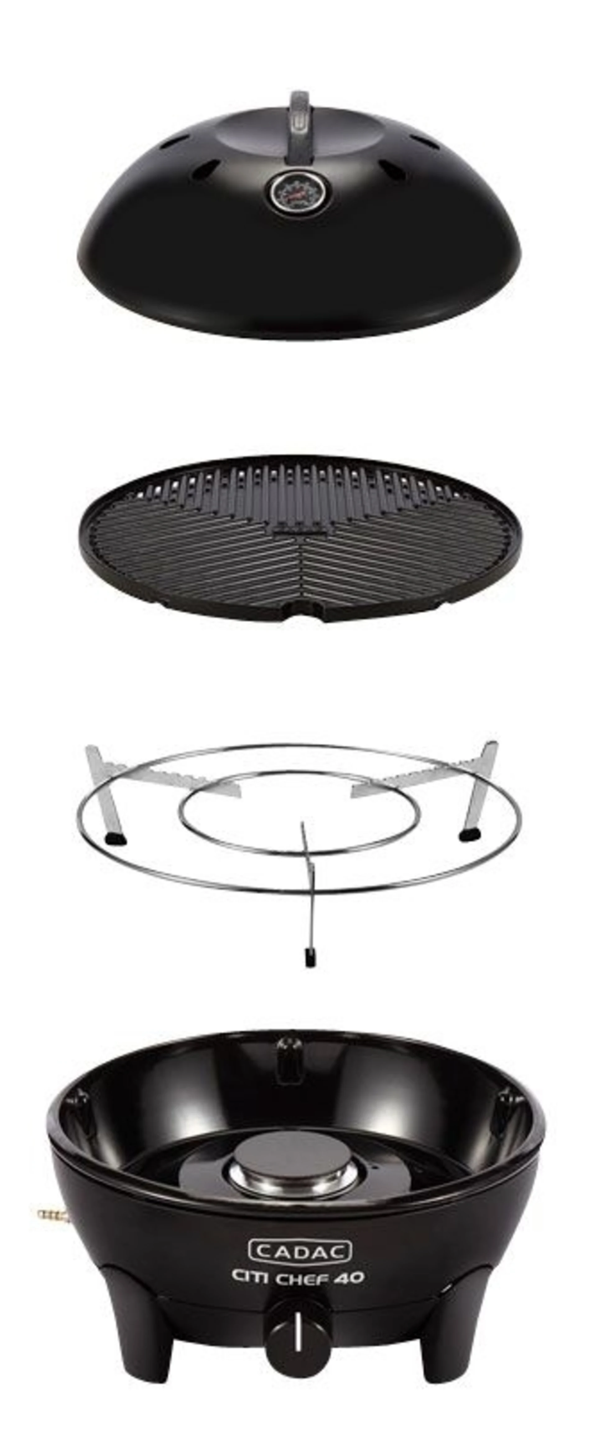 Cadac Gasgrill Citi Chef 40 black 50 mbar