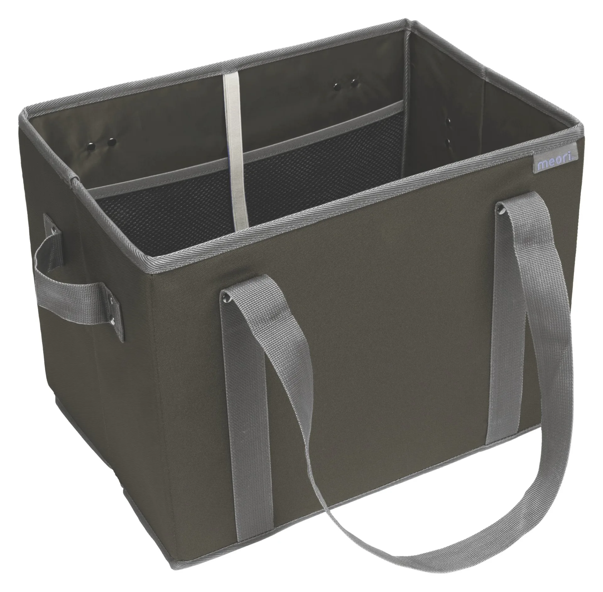 Panier de courses pliable meori, vert olive