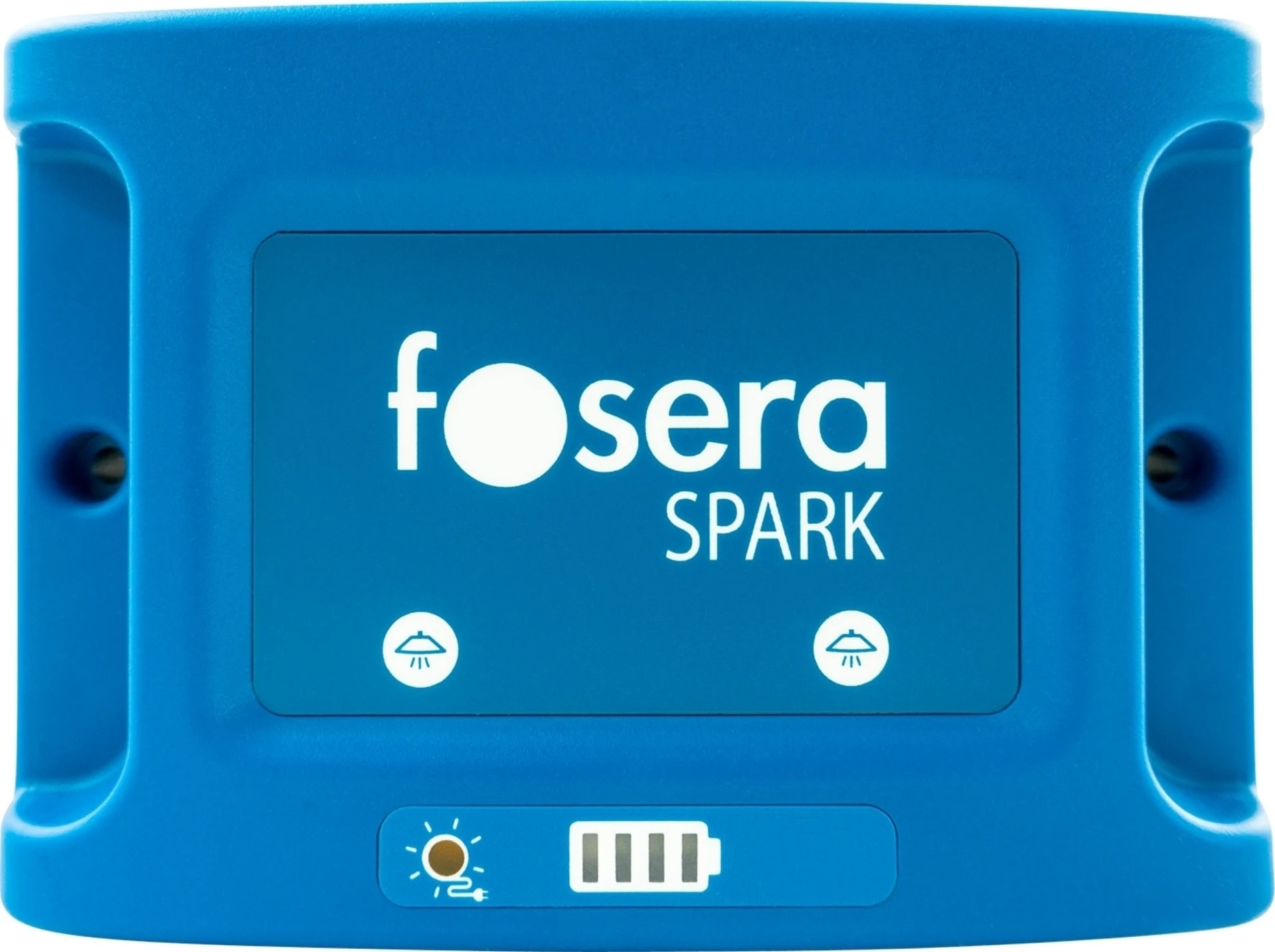 Kit d'installation solaire Fosera Spark 20 comprenant une batterie et 2 lampes encastrables