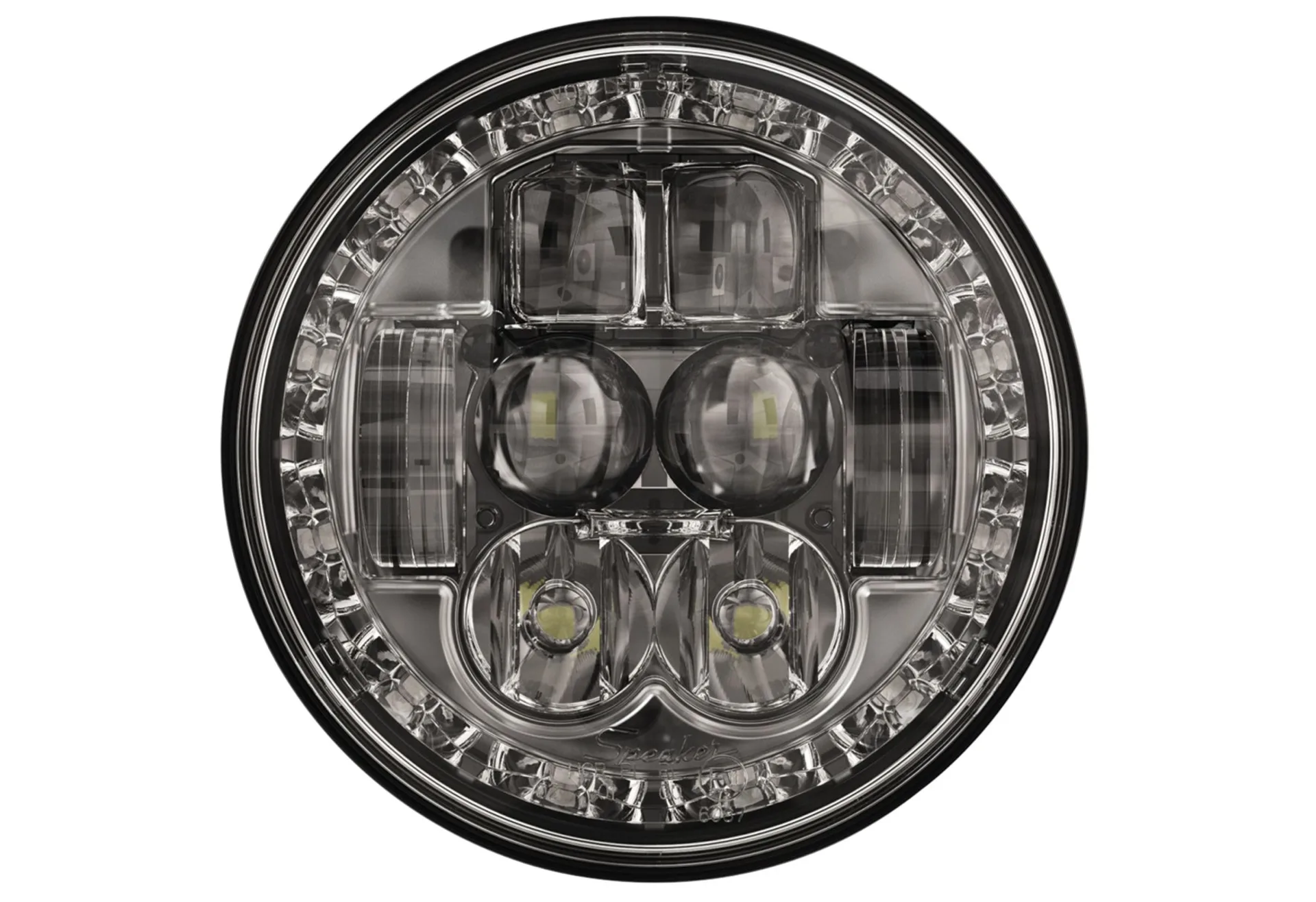 JW Speaker 8630 Evo LED-Hauptscheinwerfer 5.6“ ø 142 x 86 mm, schwarz, 12/24 V, E-geprüft, IP67, Einbauversion JW Speaker 8630 Evo LED-Hauptscheinwerfer 5.6“ ø 142 x 86 mm, schwarz, 12/24 V, E-geprüft, IP67, Einbauversion