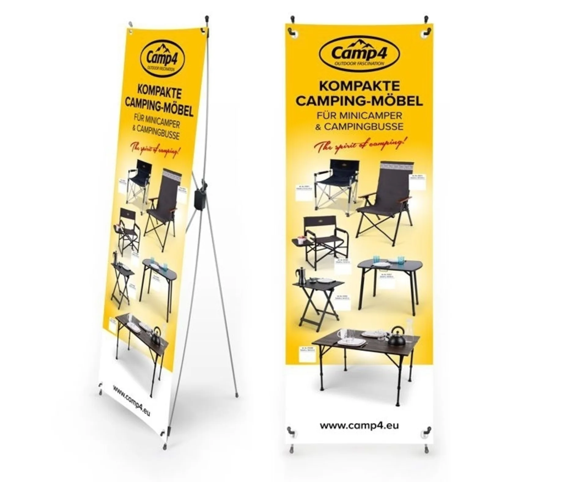 Camp4 X-Banner Meubles de camping pour camping-cars