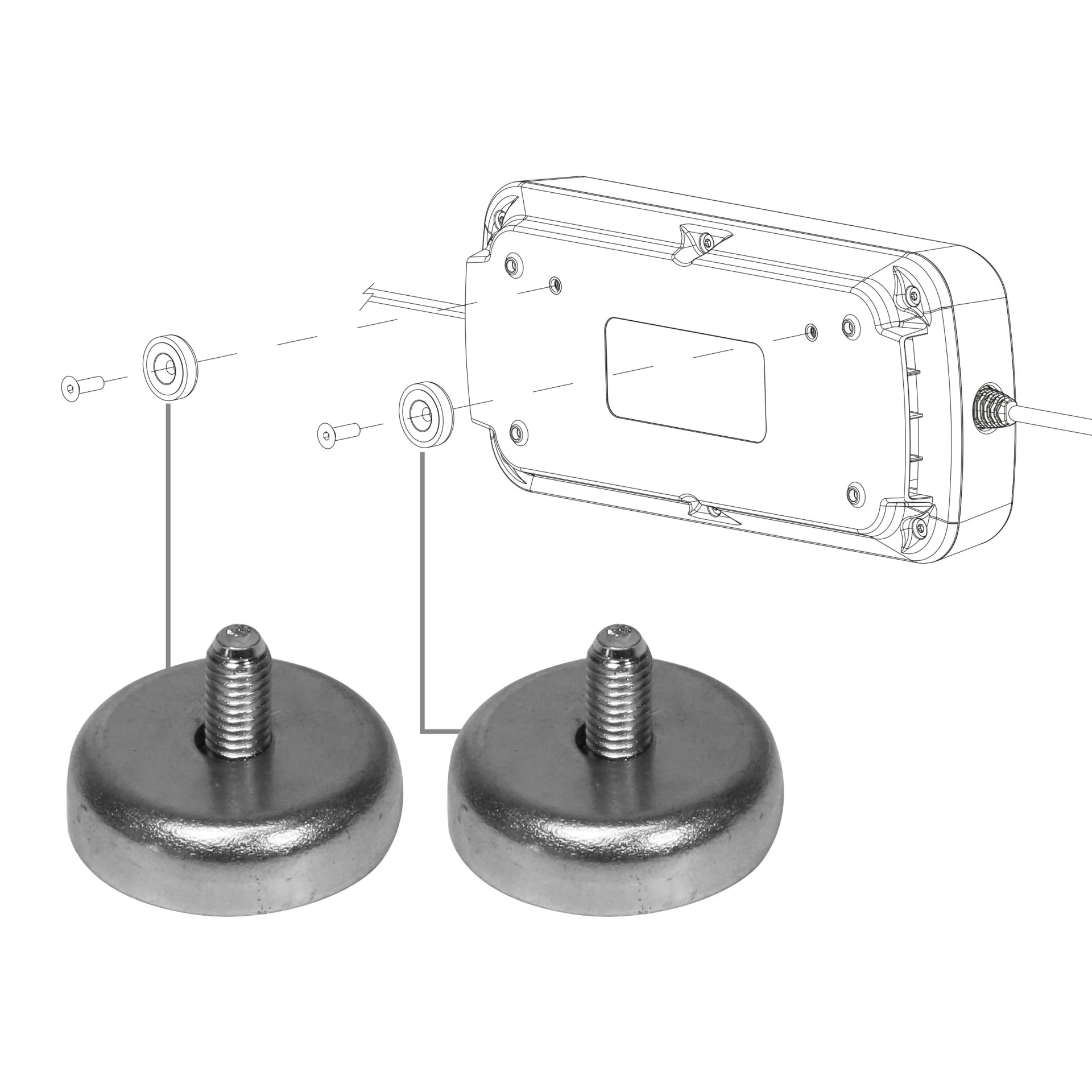 Telwin - Magnete zu T-Charge (2 St.) Zubehör Kit - Magnete Telwin - Magnete zu T-Charge (2 St.) Zubehör Kit - Magnete