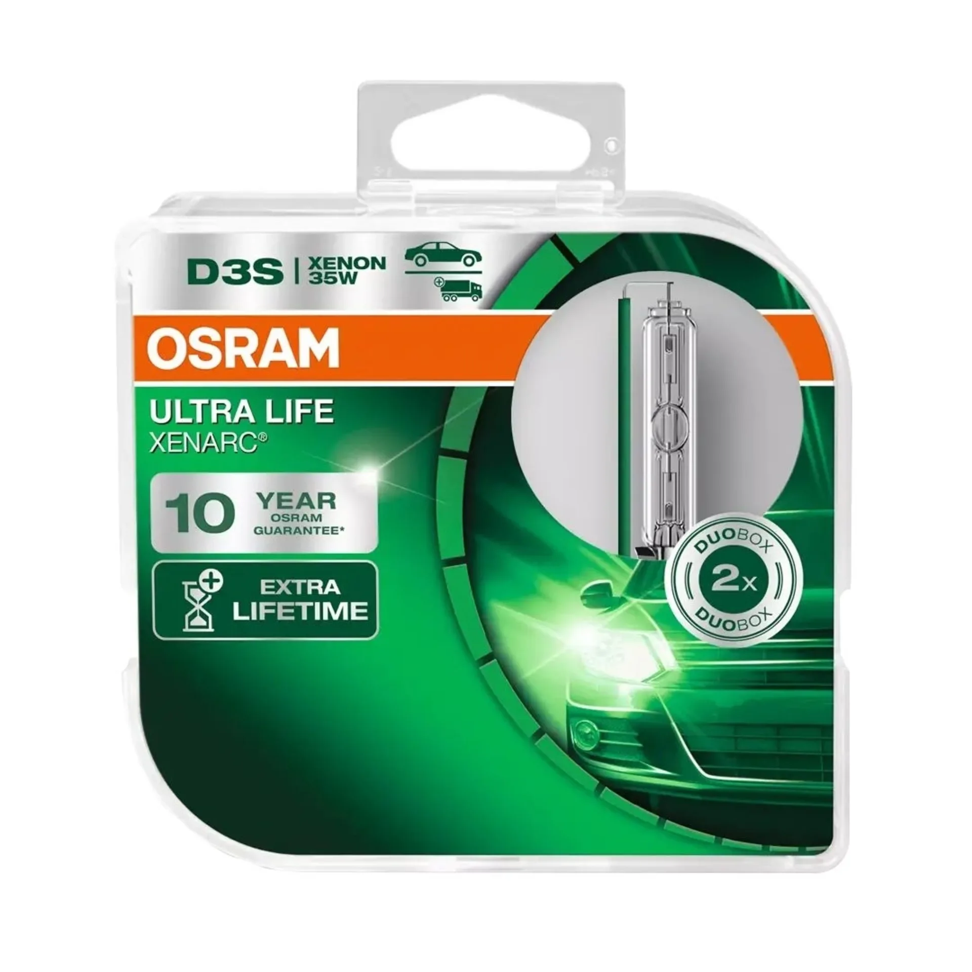 Osram Gasentladungslampe Xenarc D3S 35 W ULTRA LIFE Duobox *XENON* PK32d-5 12/24 V Osram Gasentladungslampe Xenarc D3S 35 W ULTRA LIFE Duobox *XENON* PK32d-5 12/24 V