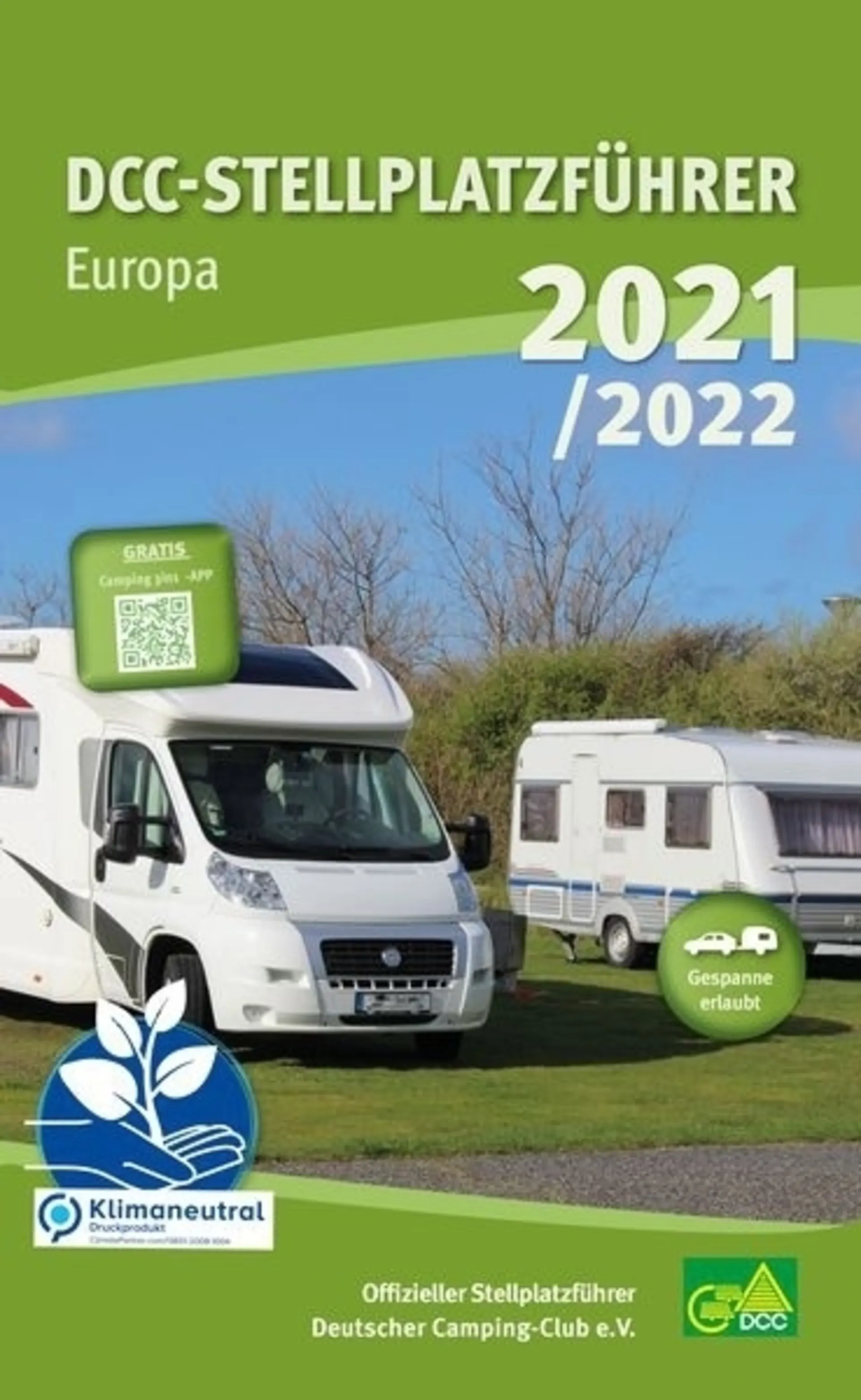 DCC-Stellplatzführer Europa 2021
