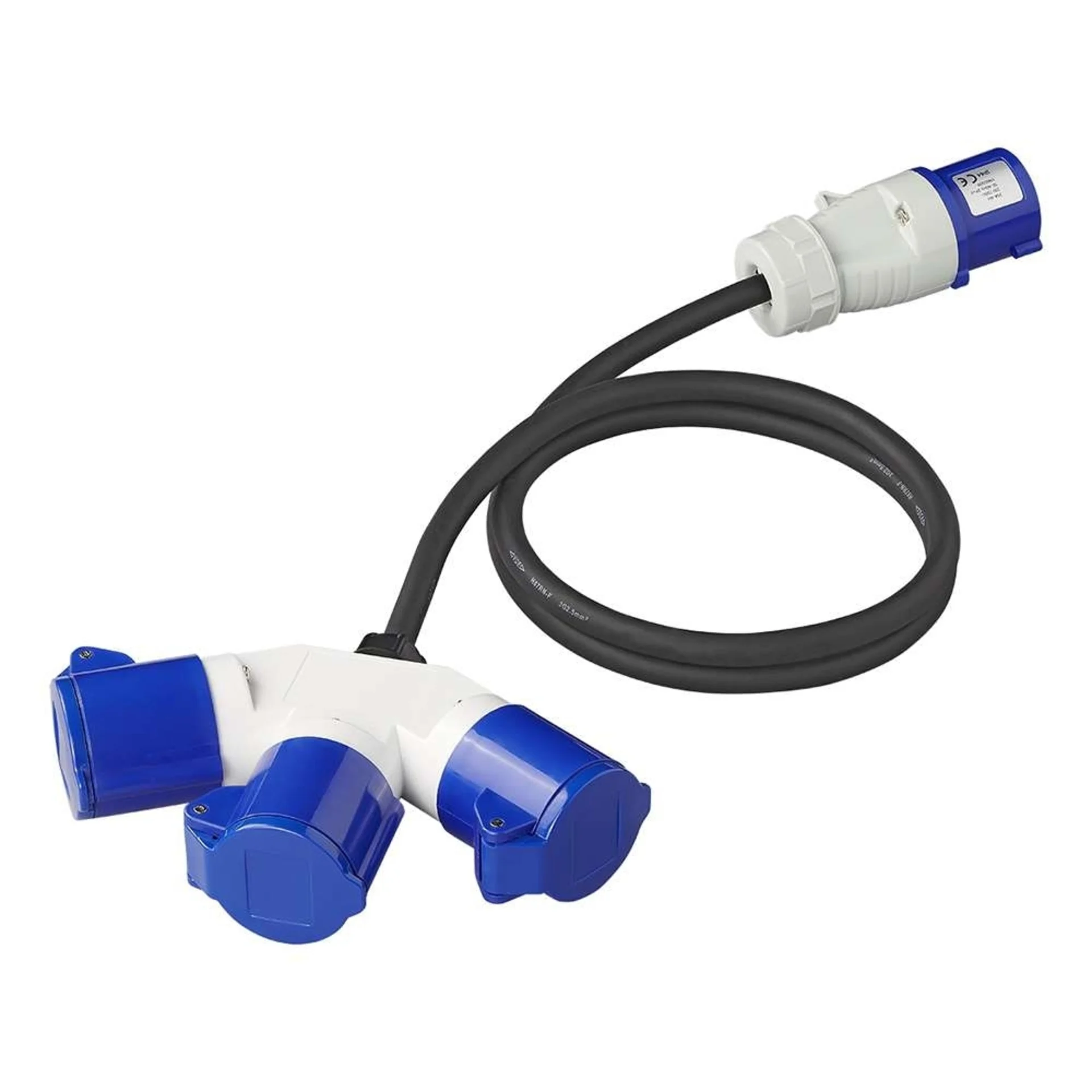 Distributeur PAT CEE 3 compartiments 16 A 150 cm 3 x 2,5 mm
