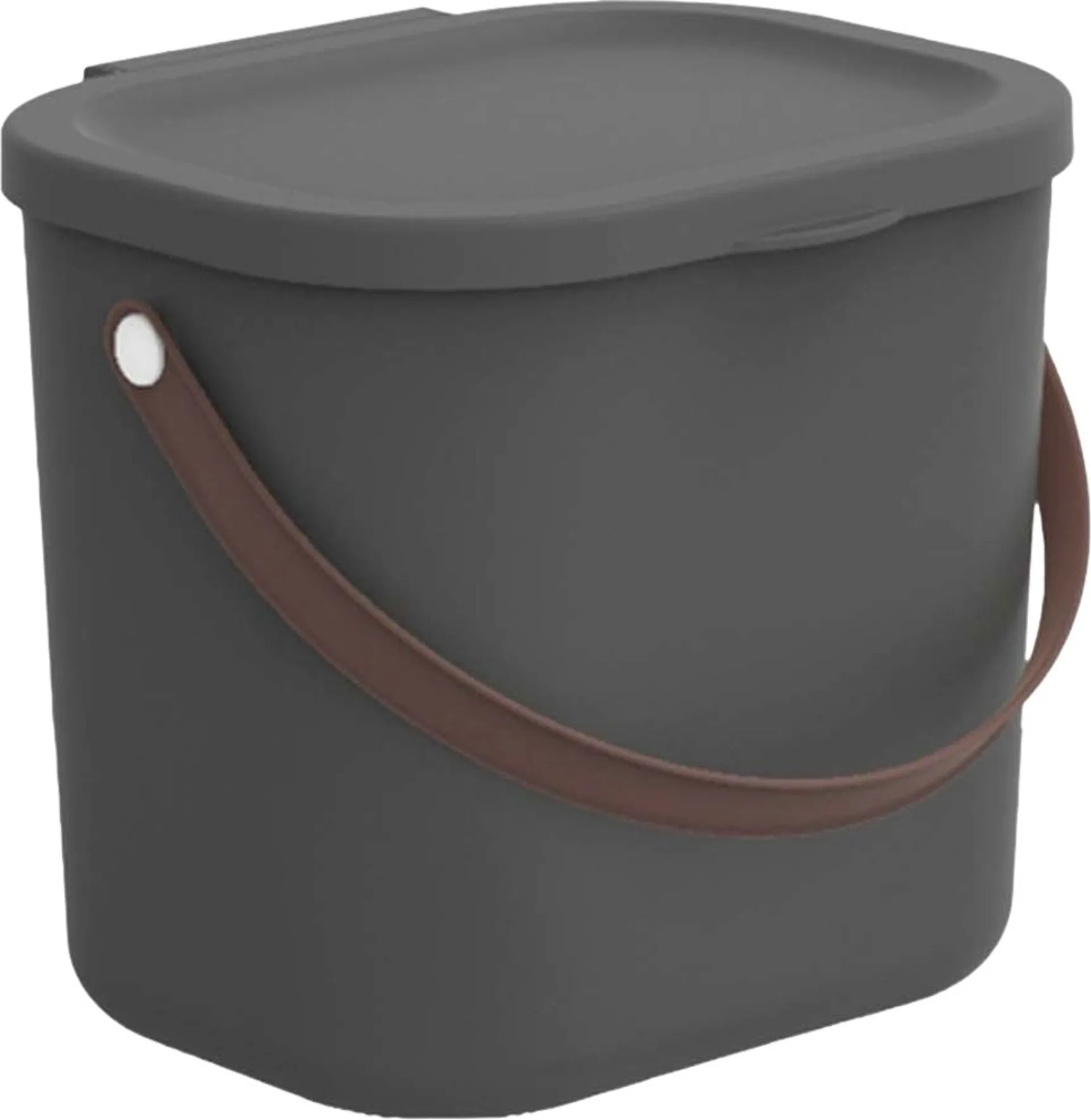 Boîte de rangement Rotho Albula 6 litres, anthracite
