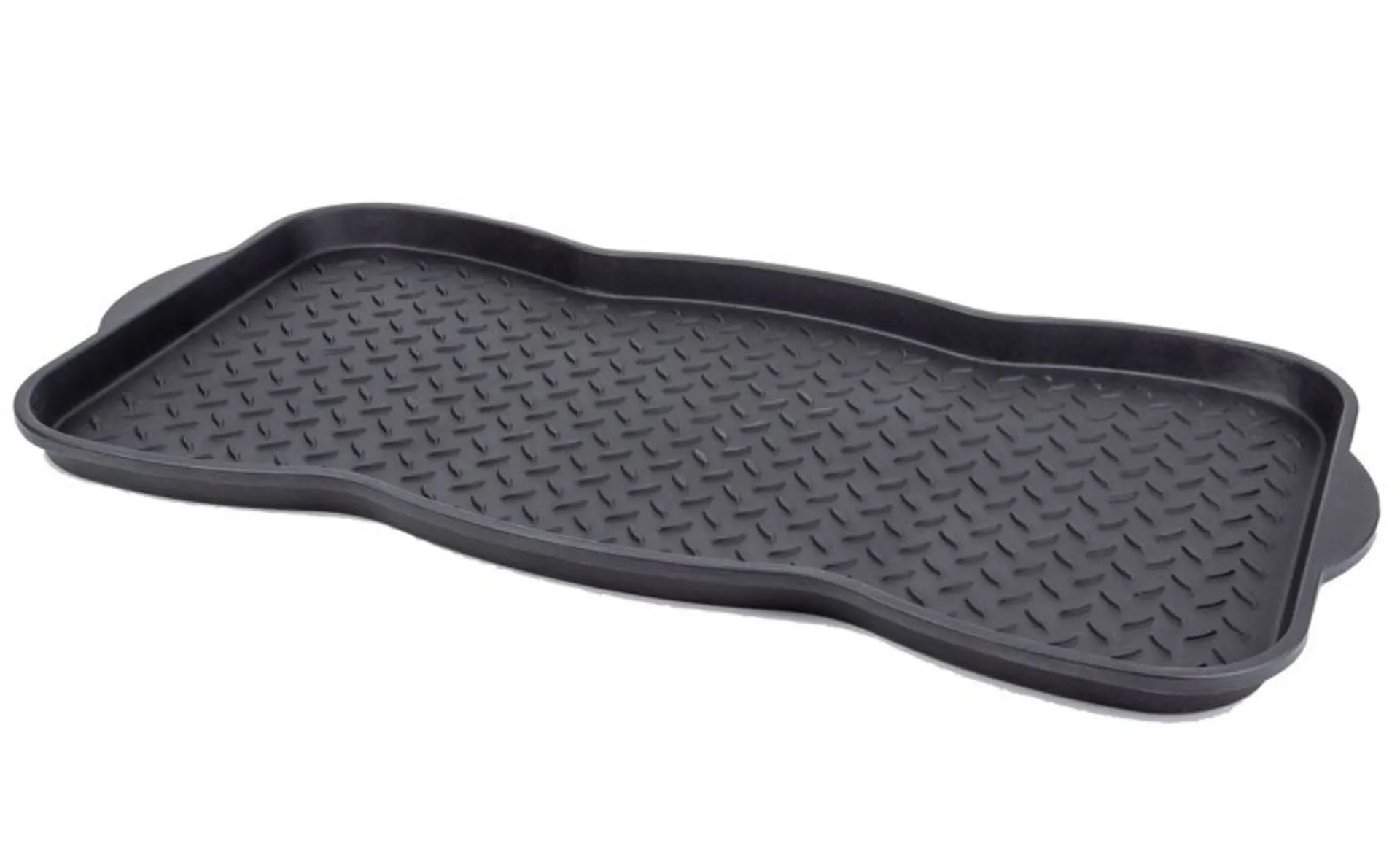 Egouttoir à chaussures 74x37cm en noir en PP