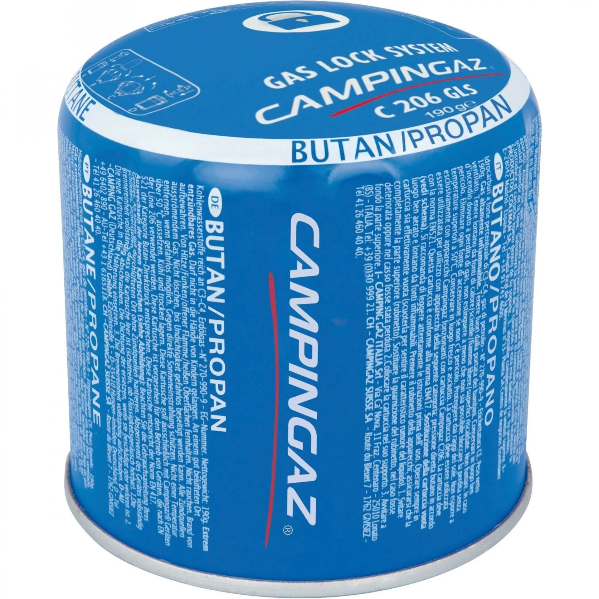 Campingaz Cartouche à piquer C 206 GLS 190 g