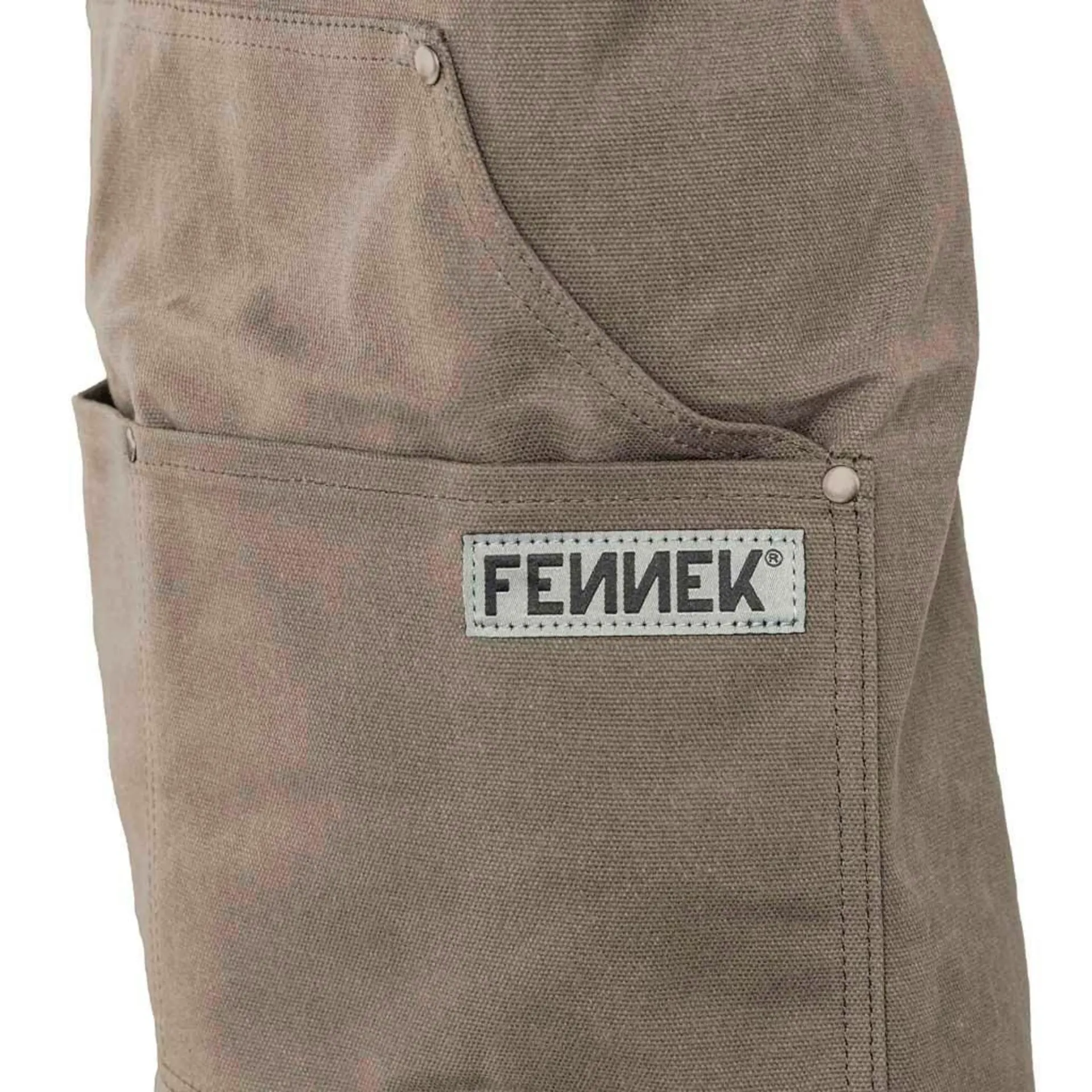 Tablier de barbecue Fennek ciré, gris Tablier de barbecue Fennek ciré, gris