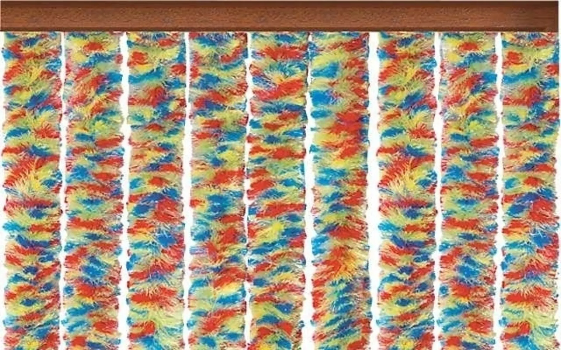 Chenille Vorhang Rainbow 100x200