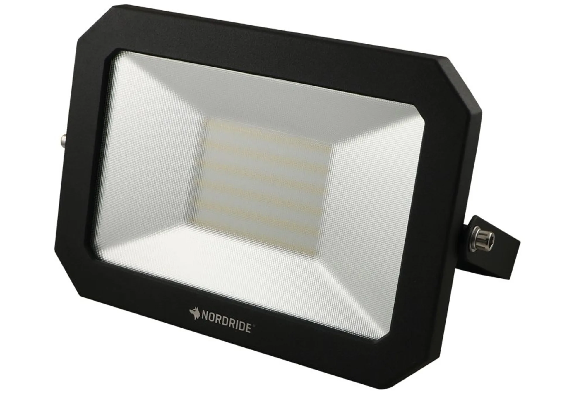 Kompakter 230 V LED-Strahler 100 W mit Halter