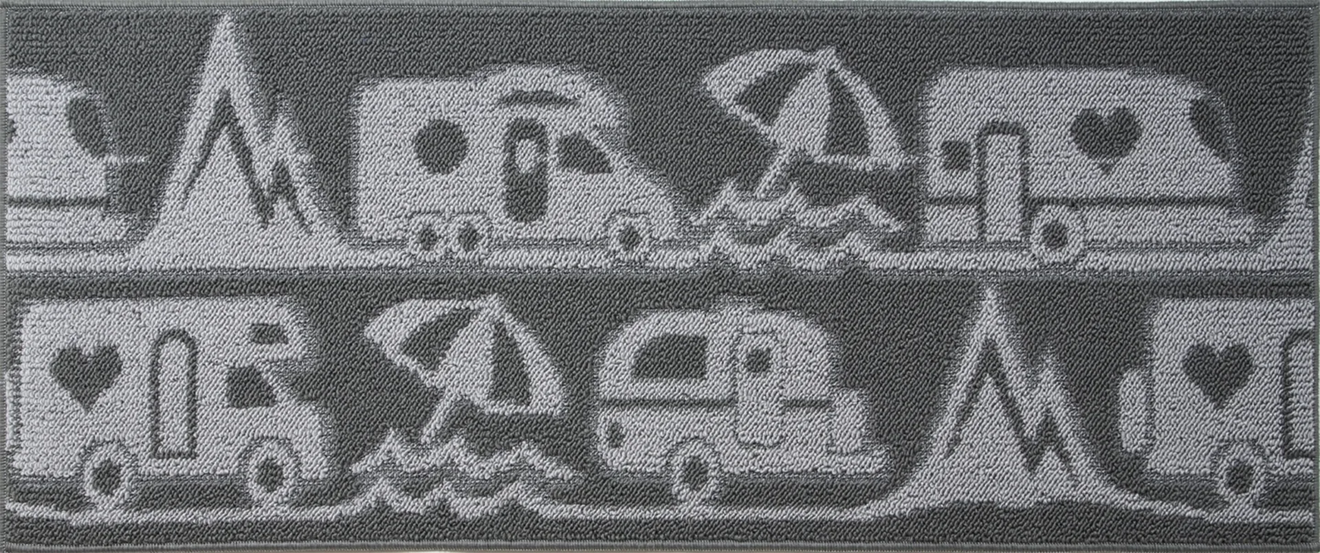 Arisol Master Camp Wohnraumteppich 50 x 100 cm grau