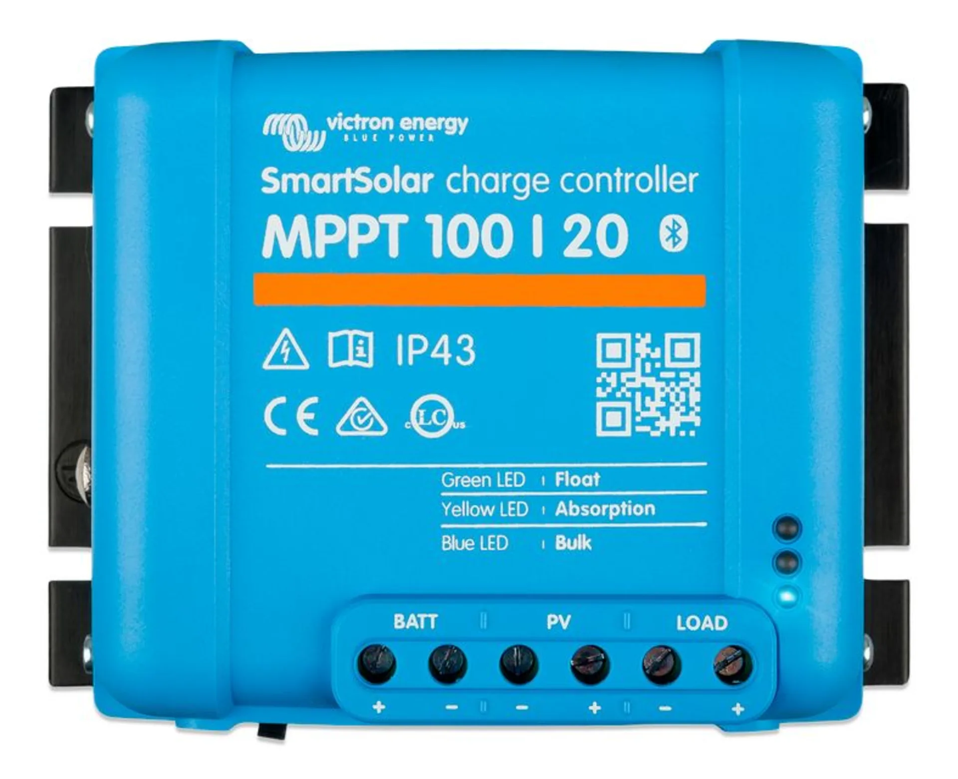 Victron Energy SmartSolar 100/20 MPPT Solarladeregler 20 A 12 / 24 / 48 V