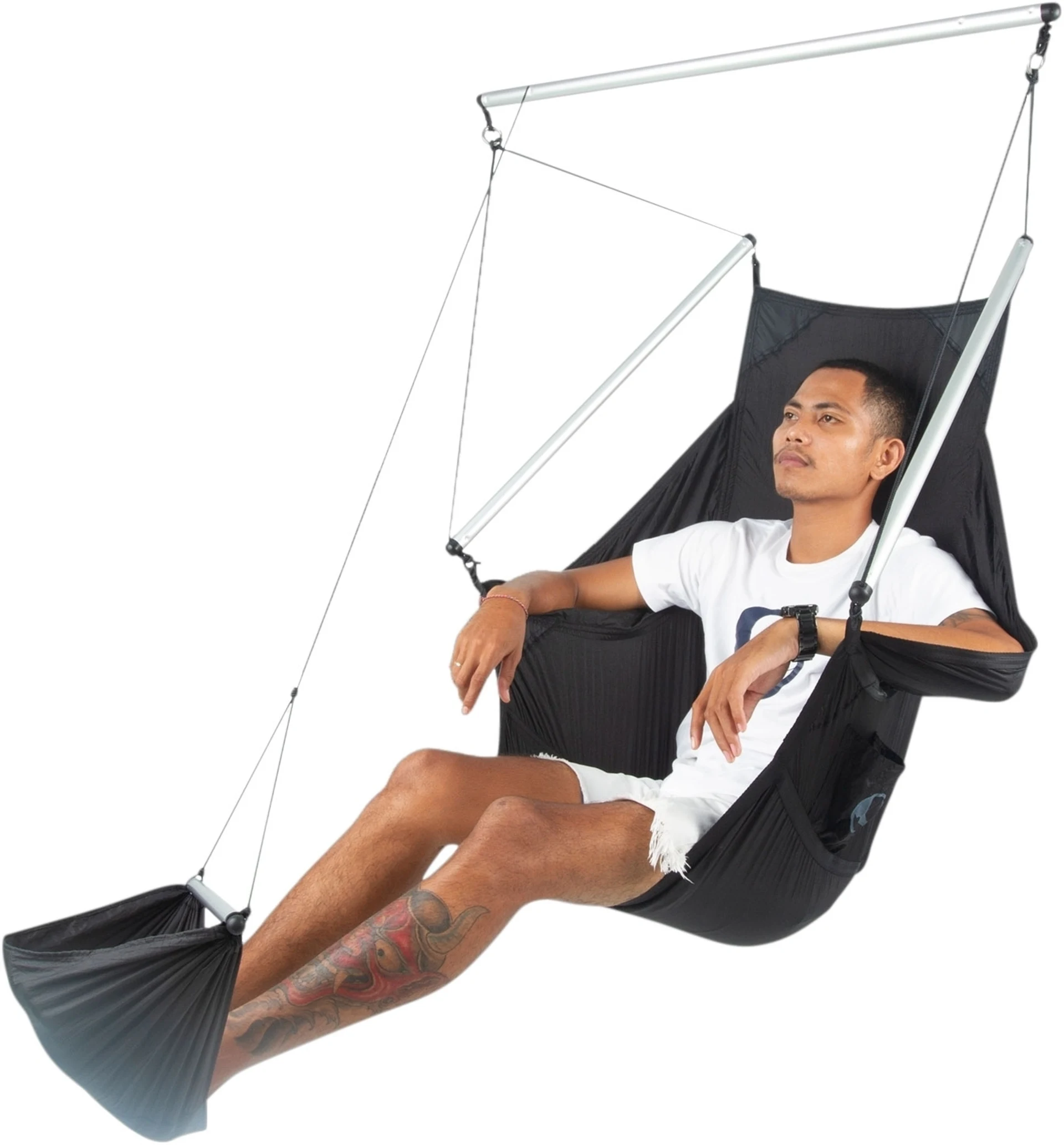 Fauteuil suspendu Ticket to the Moon Moonchair, noir