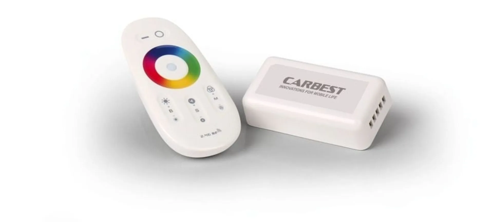 Carbest RGBW LED-Flexband Controller mit Touch-Fernbedienung