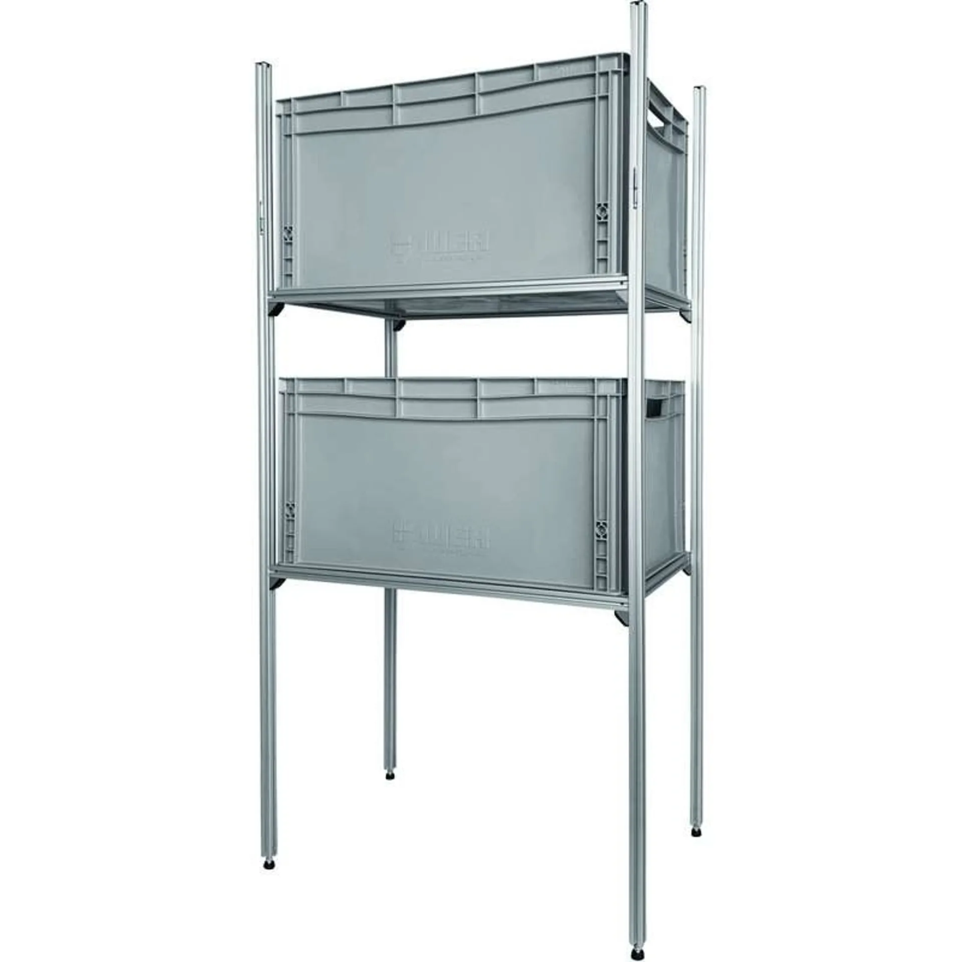 SYS-RACK Regal-System 64-L-RTR-1 Quer für Heckgarage 85 x 31 x 130 cm