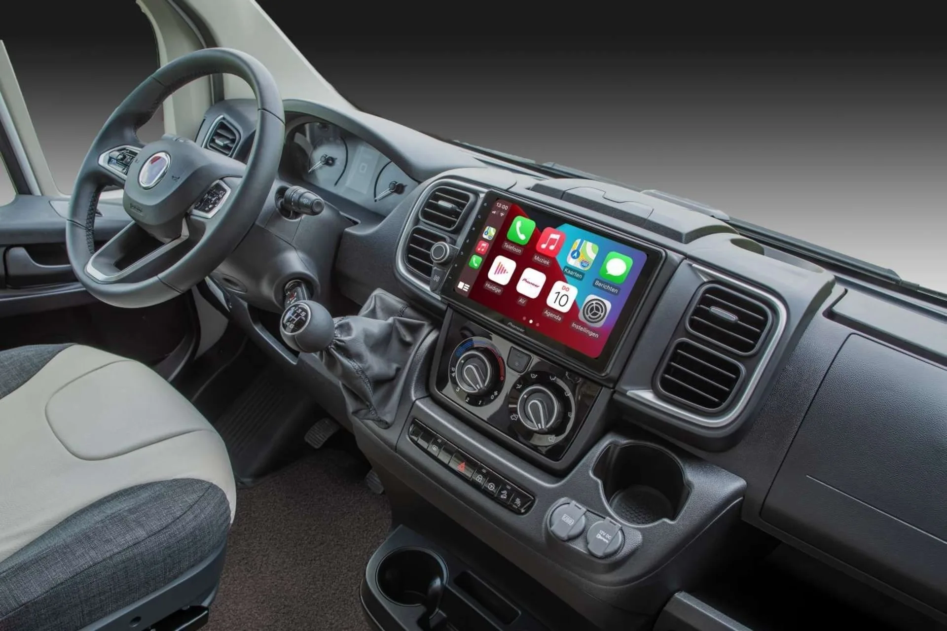 Pioneer AVIC-Z1000 DAB+ Multimediasystem inkl. Bluetooth 9 Zoll Fiat Ducato 8 LFH3