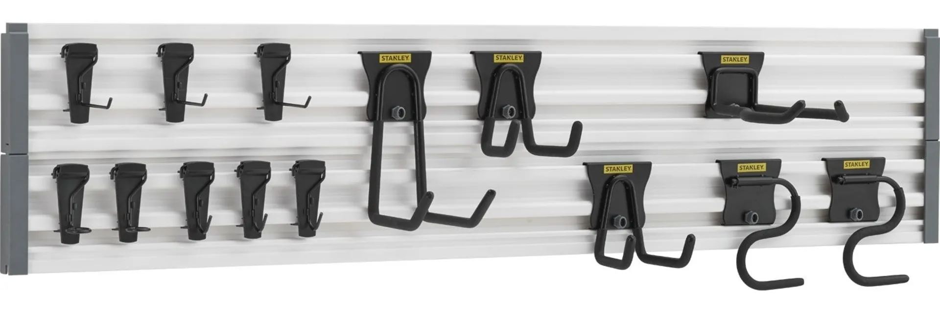 Stanley Trackwalls Kunststoff Schienensystem Set 2