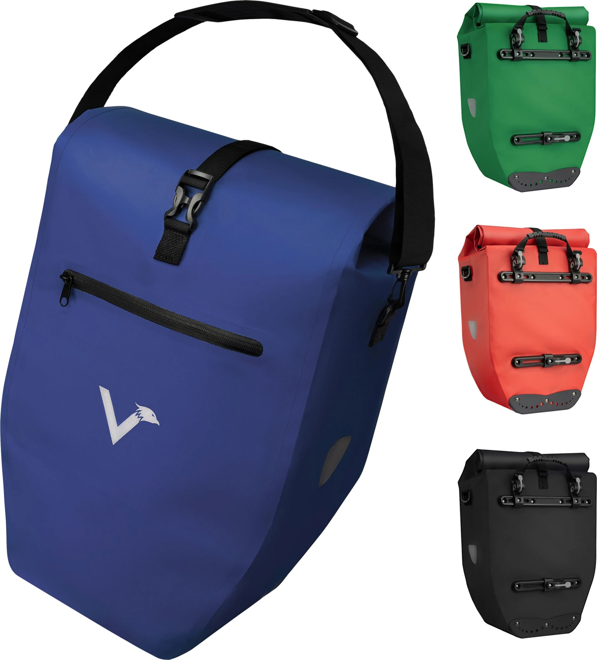 Valkental ValkBasic Gepäckträgertasche blau