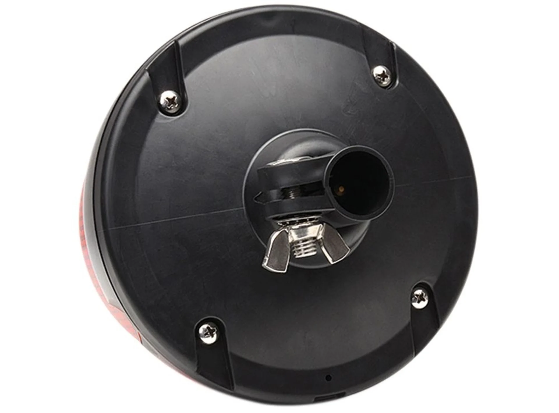 WAS LED-Blitzleuchte 12/24 V *** ROT *** ø 162 × 174 mm, IP68, für Aufsteckrohr DIN A