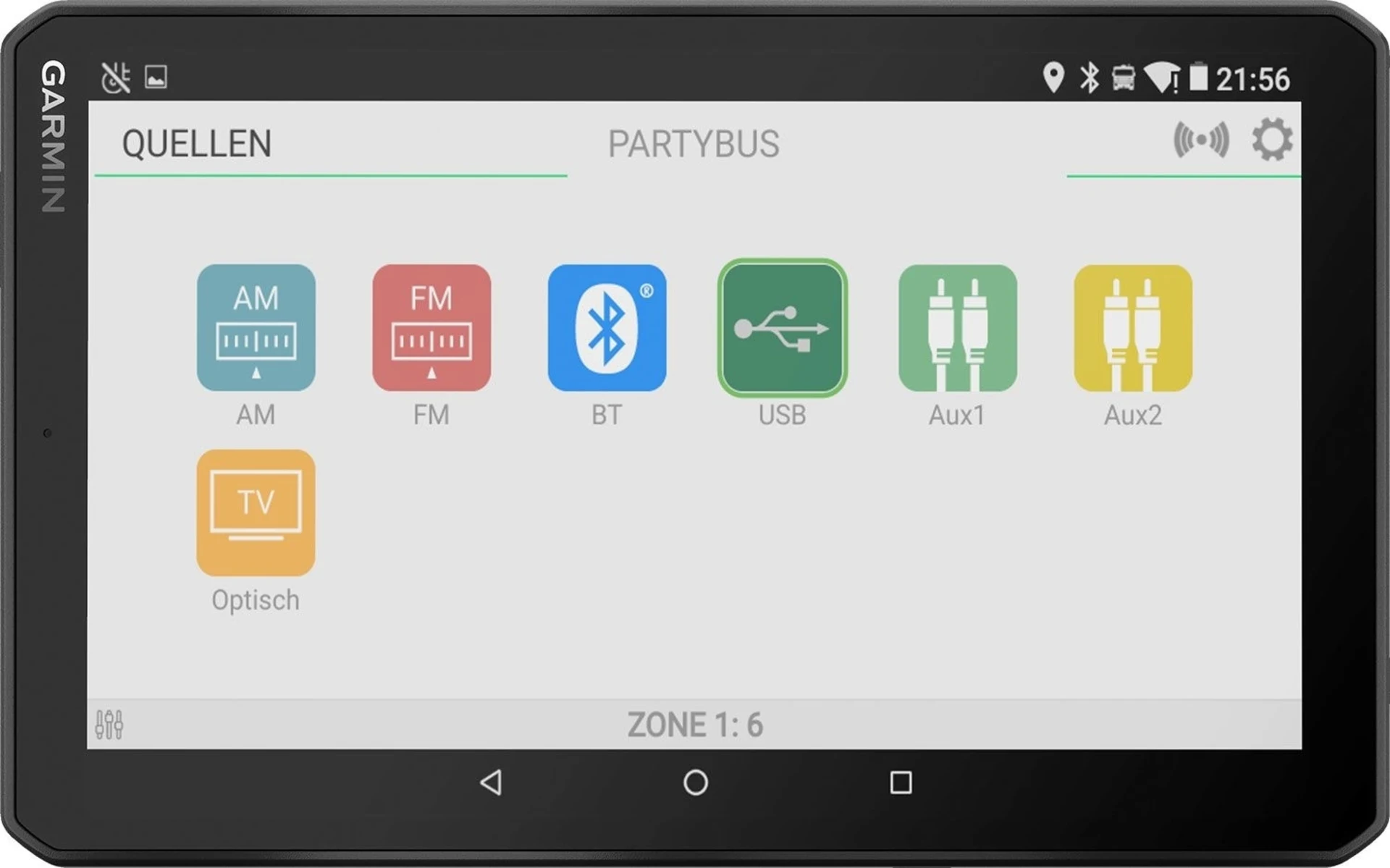 Garmin Vieo RV 852 écran / tablette pour unité de base 8