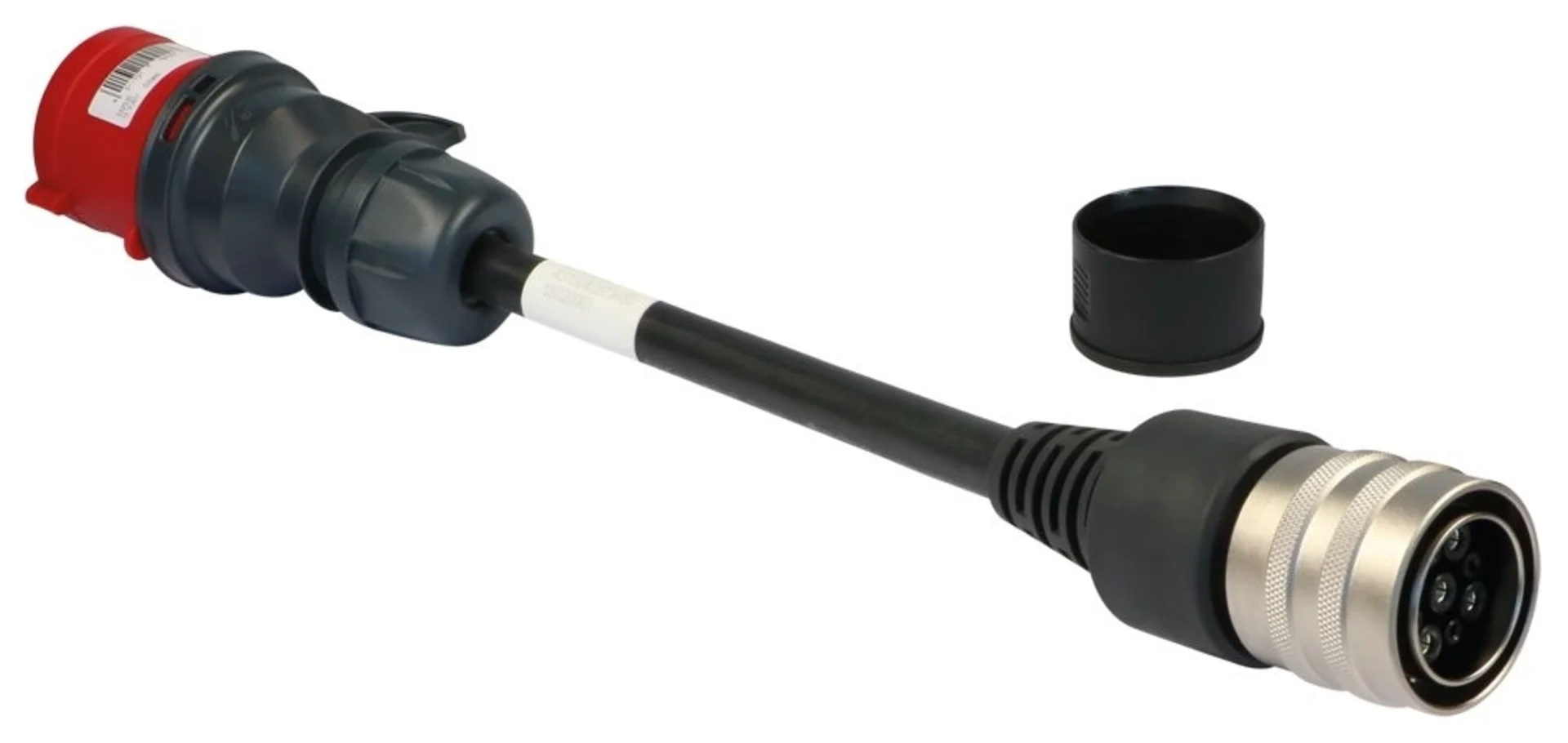 Adaptateur JUICE CONNECTOR CEE32, triphasé, rouge – Adaptateur simple pour JuiceBooster2 Adaptateur JUICE CONNECTOR CEE32, triphasé, rouge – Adaptateur simple pour JuiceBooster2