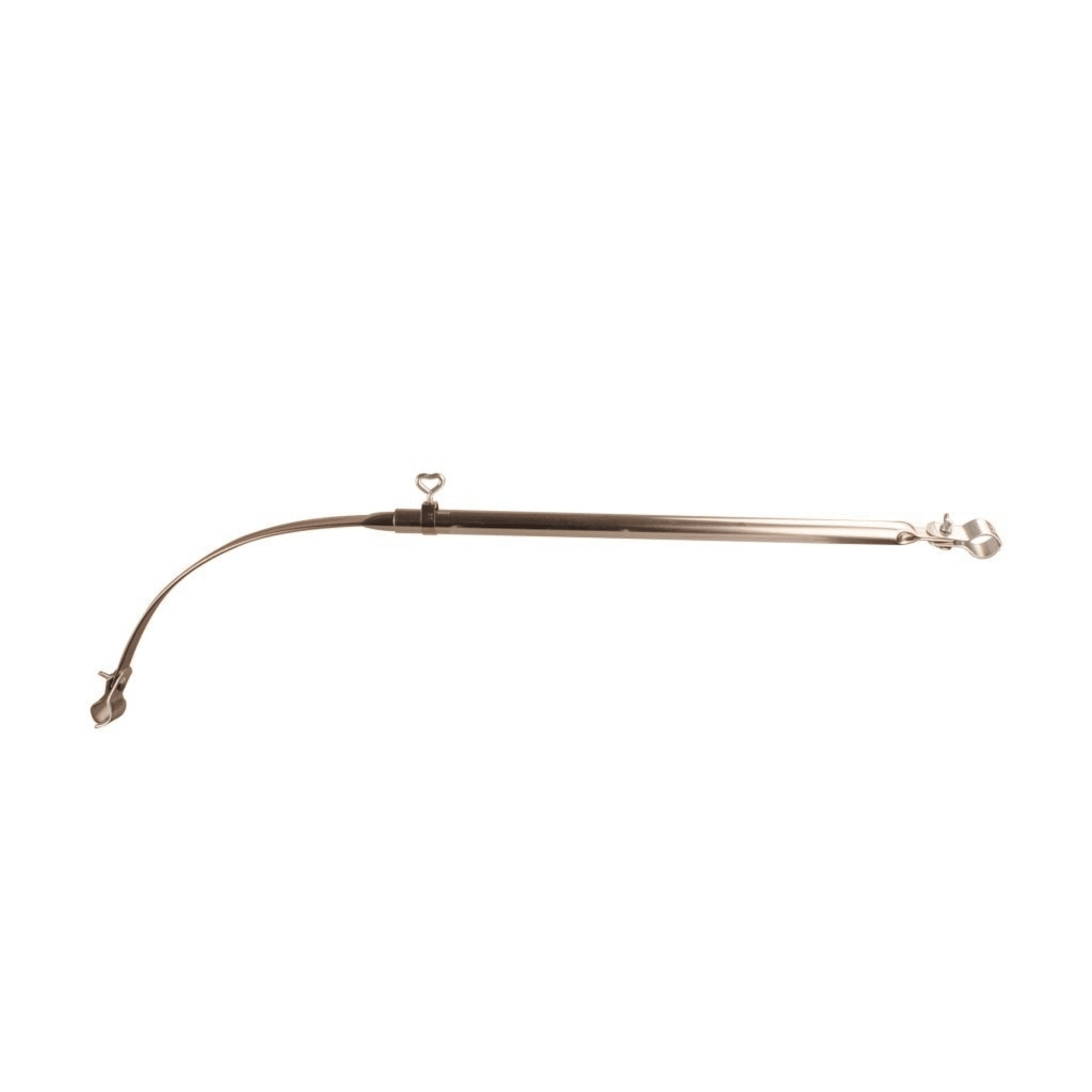 Barre d'appui de toit courbée acier 22 mm, 110-160 cm