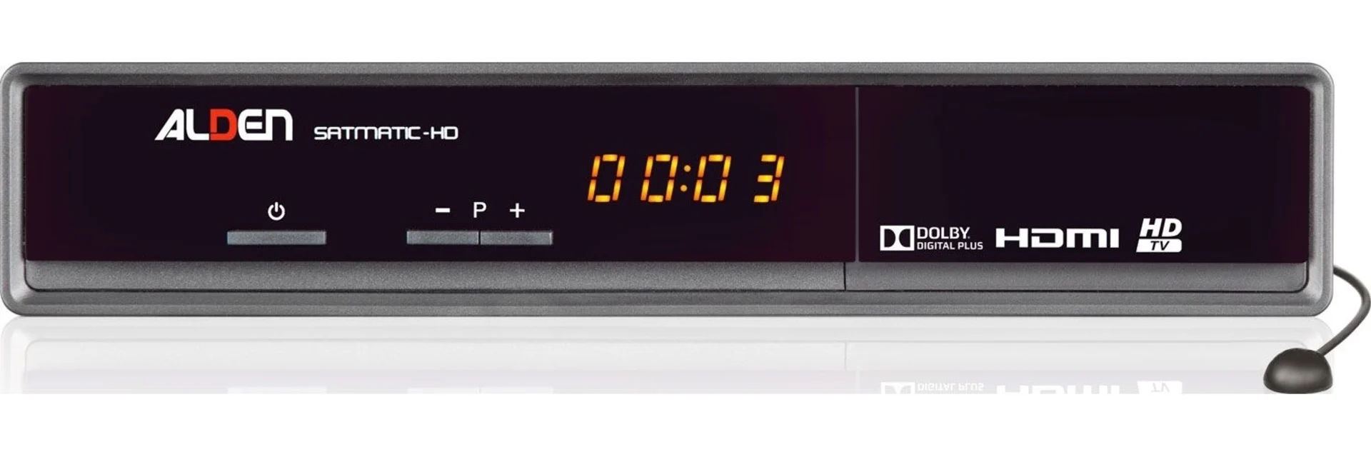 Alden Onelight HD Vollautomatische Sat-Anlage inkl. Satmatic HD Steuerreceiver