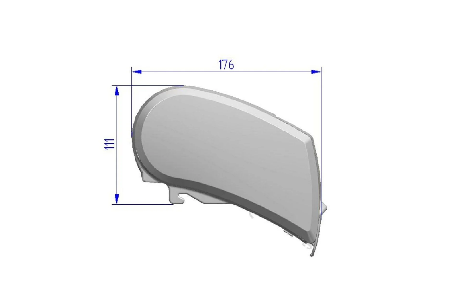 Thule Omnistor 9200 450x300cm Mystic grau