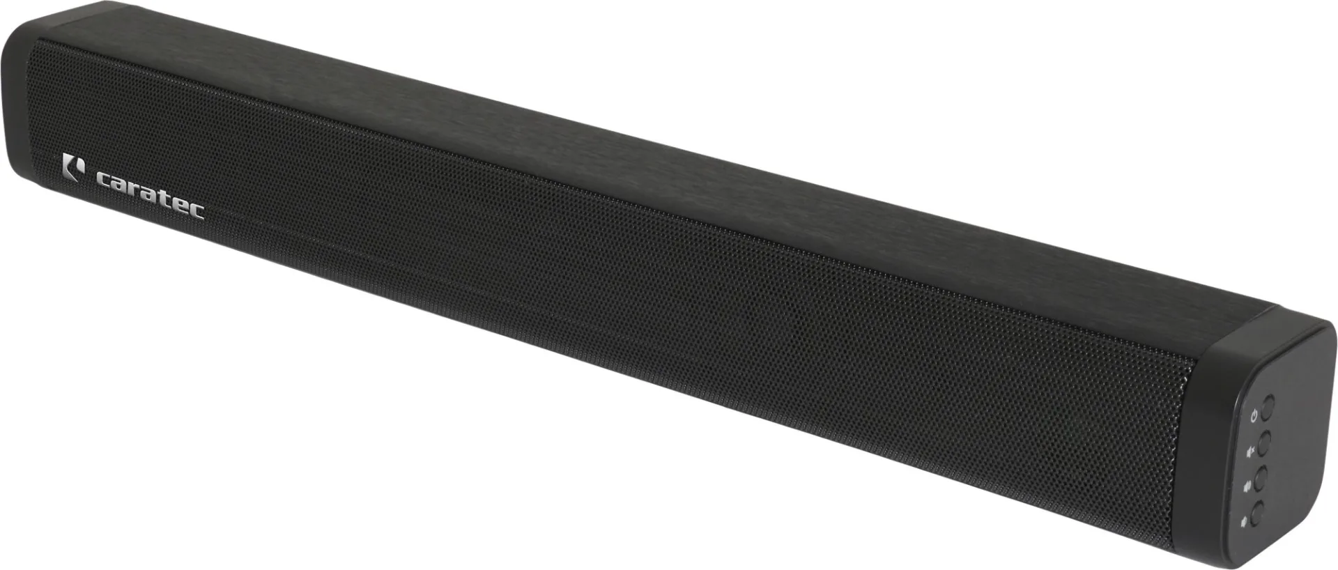 Caratec CAS102 Audio Soundbar für Wohnmobil-TV-Geräte / Smartphone mit Klinkenstecker inklusive TV Halterung