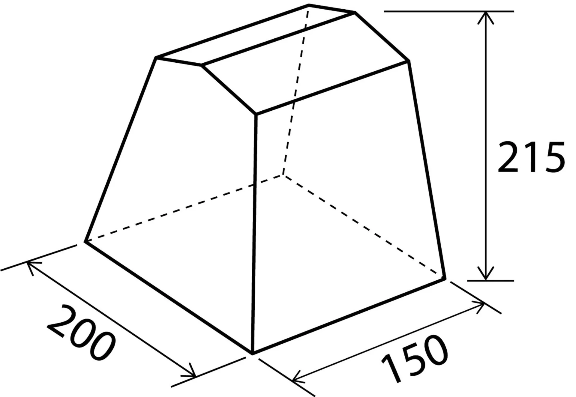 Küchenzelt Gusto NG II 200x150