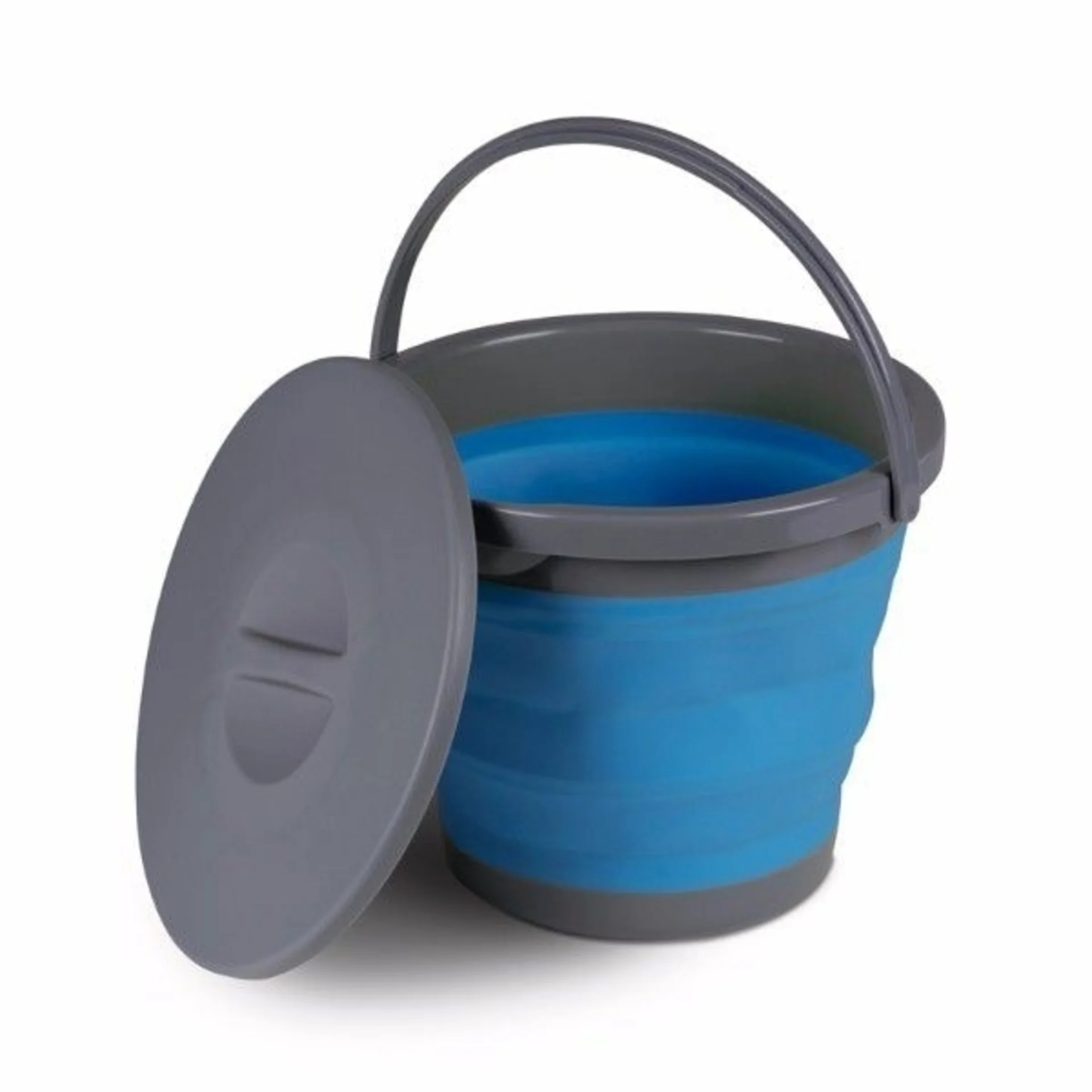 5L Collapsible Bucket Blue Vaisselle à collapses Kampa 5L Collapsible Bucket Blue Vaisselle à collapses Kampa