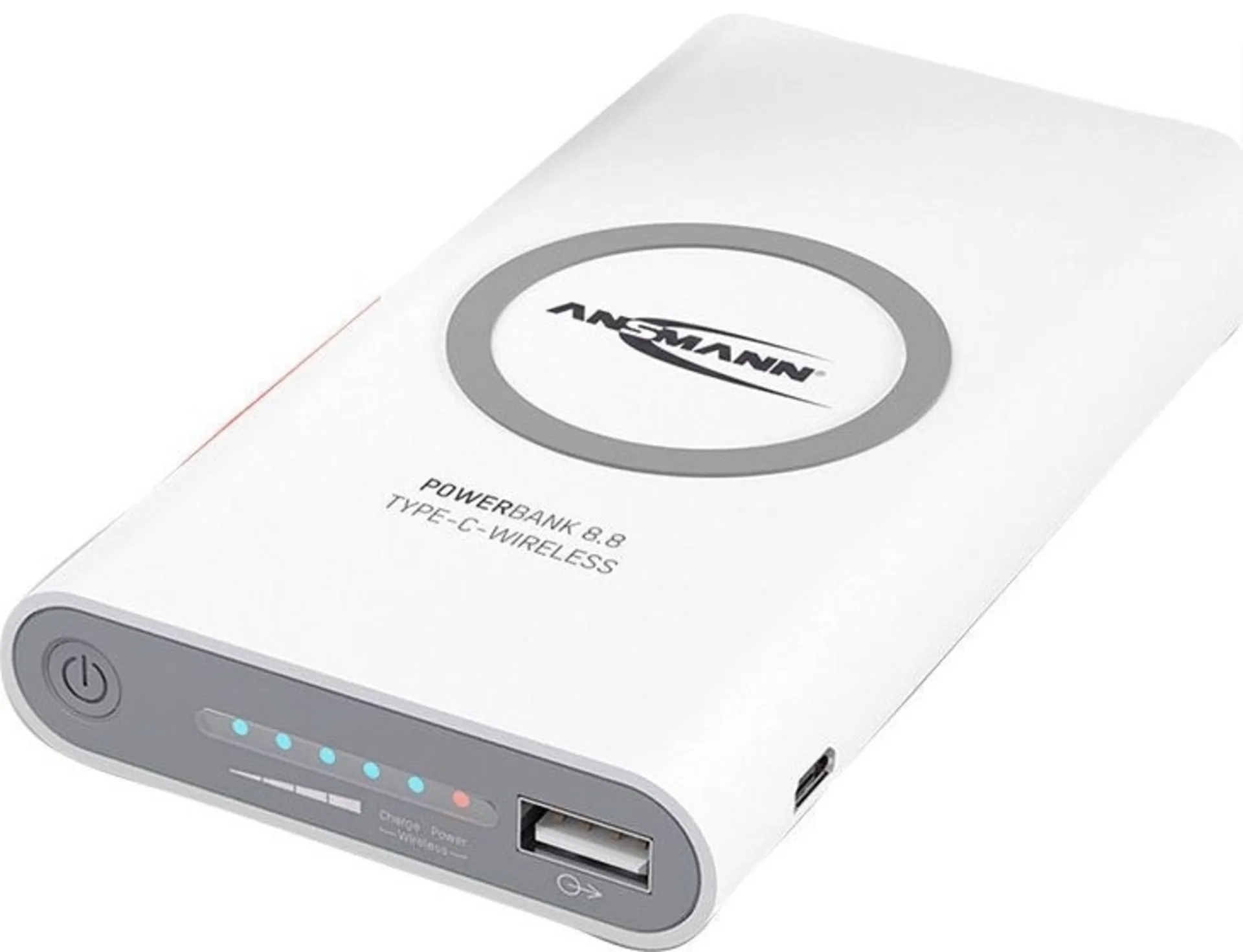 Ansmann Powerbank 8.8 Type-C - Wireless 8.000 mAh