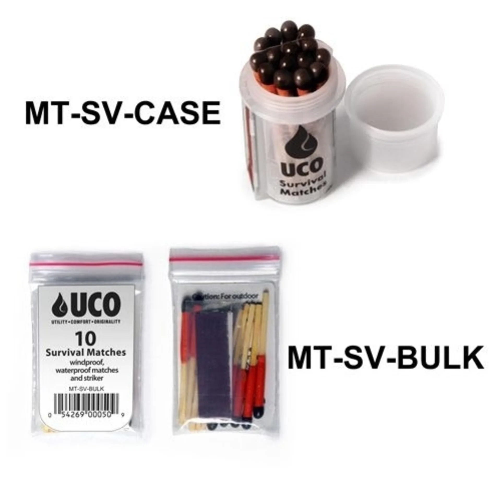 Survival Matches with Case UCO