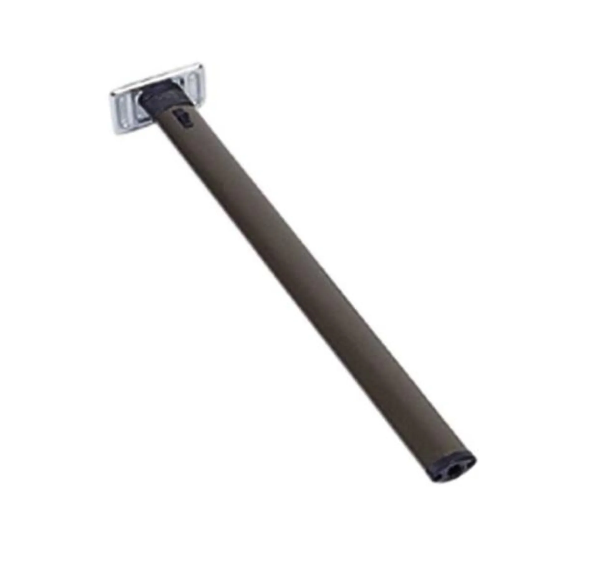 Pied de table rabattable avec partie supérieure rabattable et insert en gel, 675mm, marron