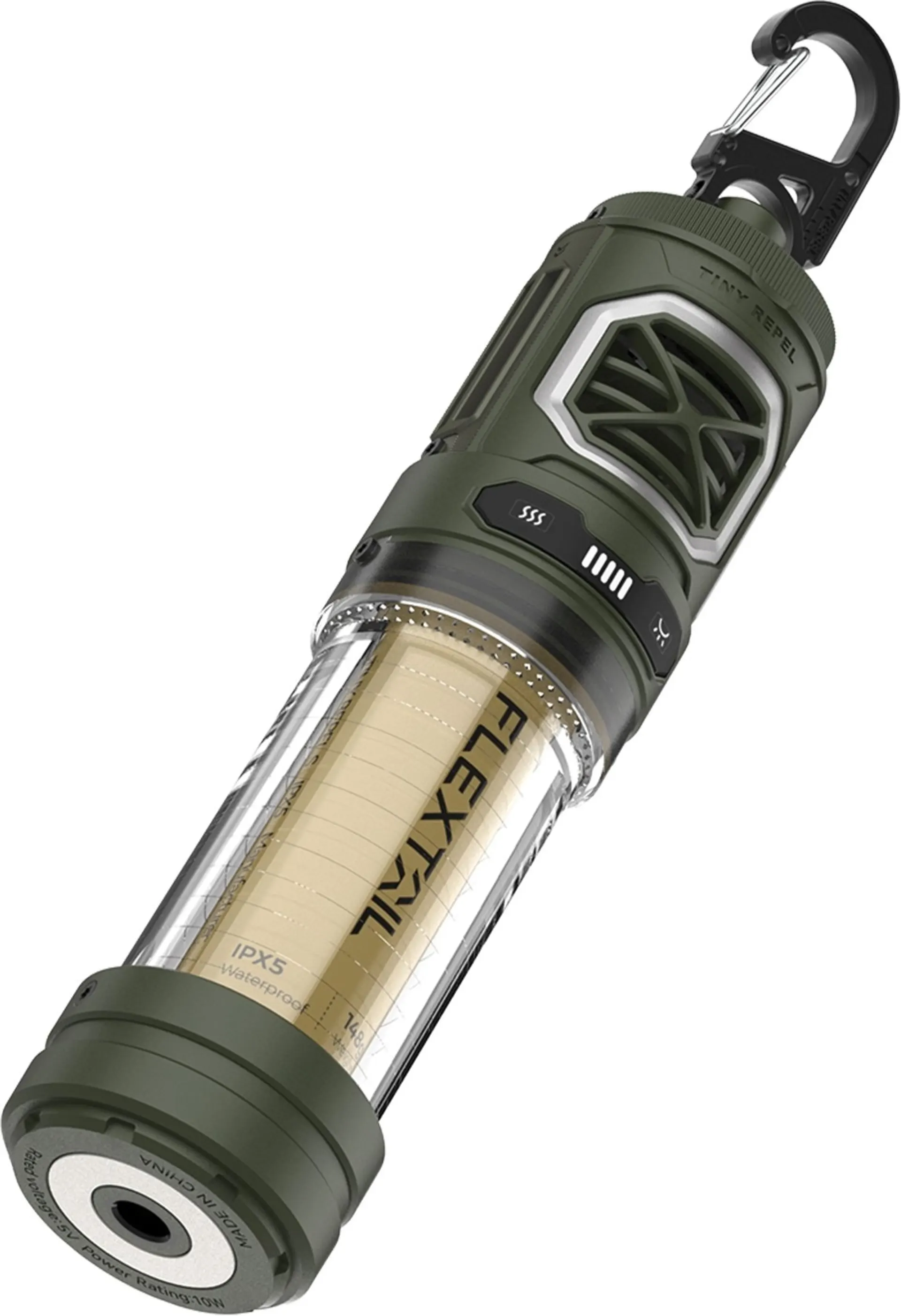 Antimoustiques sans fil Flextail Tiny Repeller S avec lampe de camping intégrée