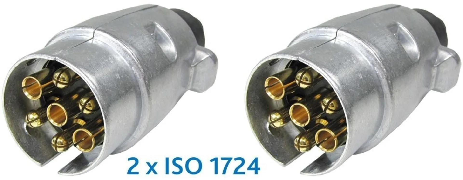 Spiralkabel 1.5m mit 7-Pol. Stecker