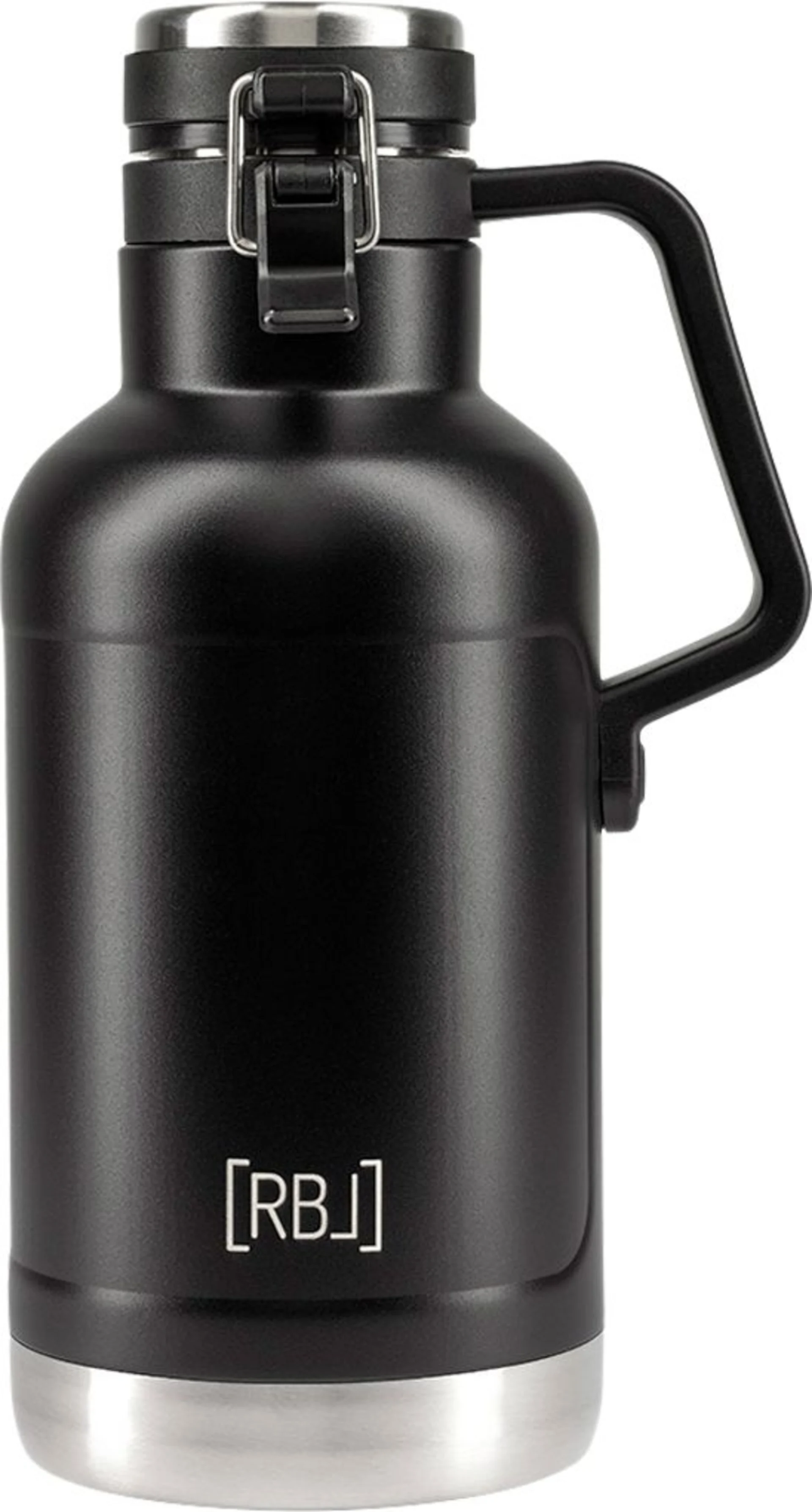 Bouteille isolante Rebel Outdoor en acier inoxydable à double paroi 1900 ml noir
