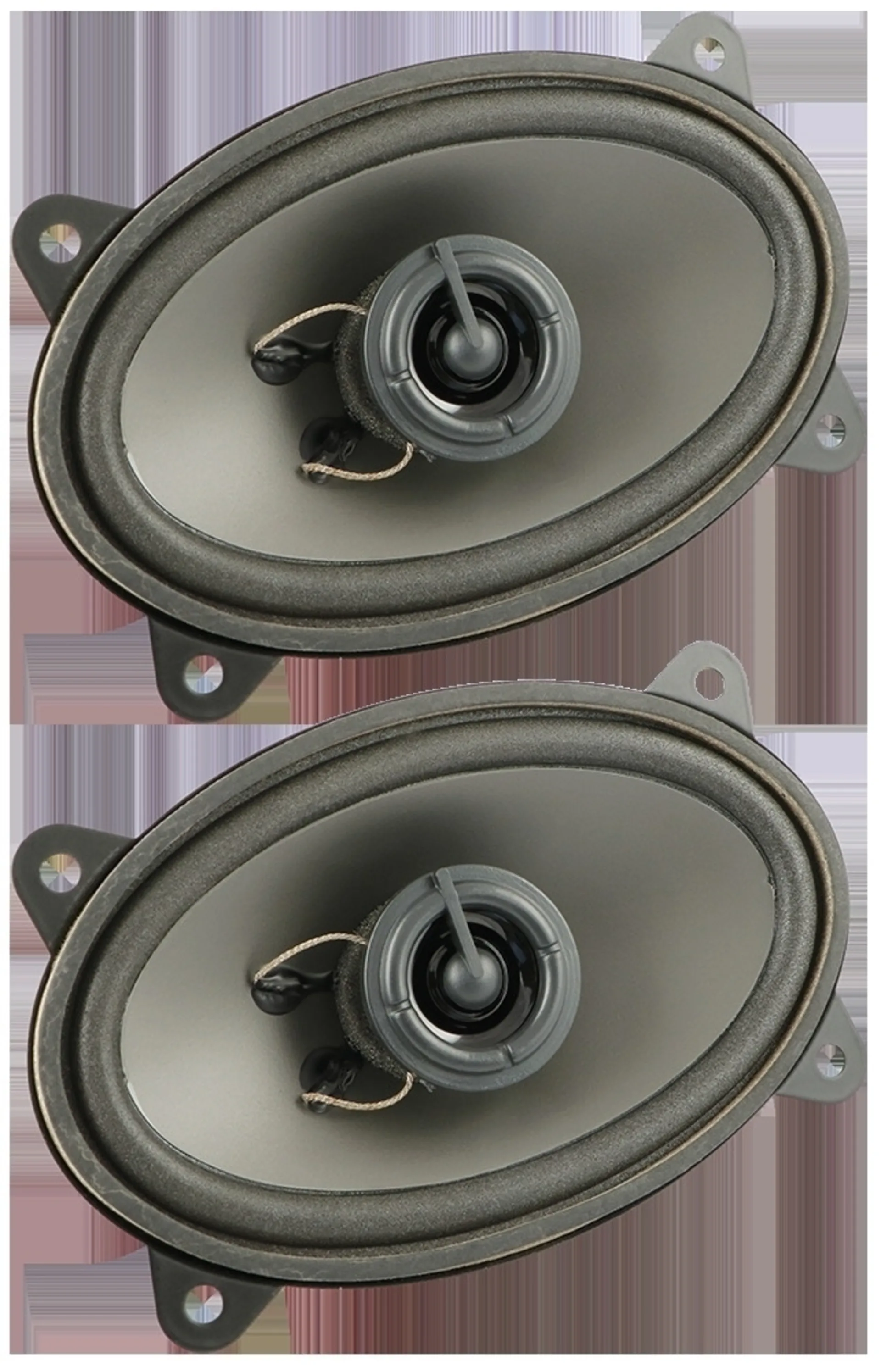 1 Paar Lautsprecher oval 90x150mm 60W 2-Weg, Koaxial, ohne Gitter