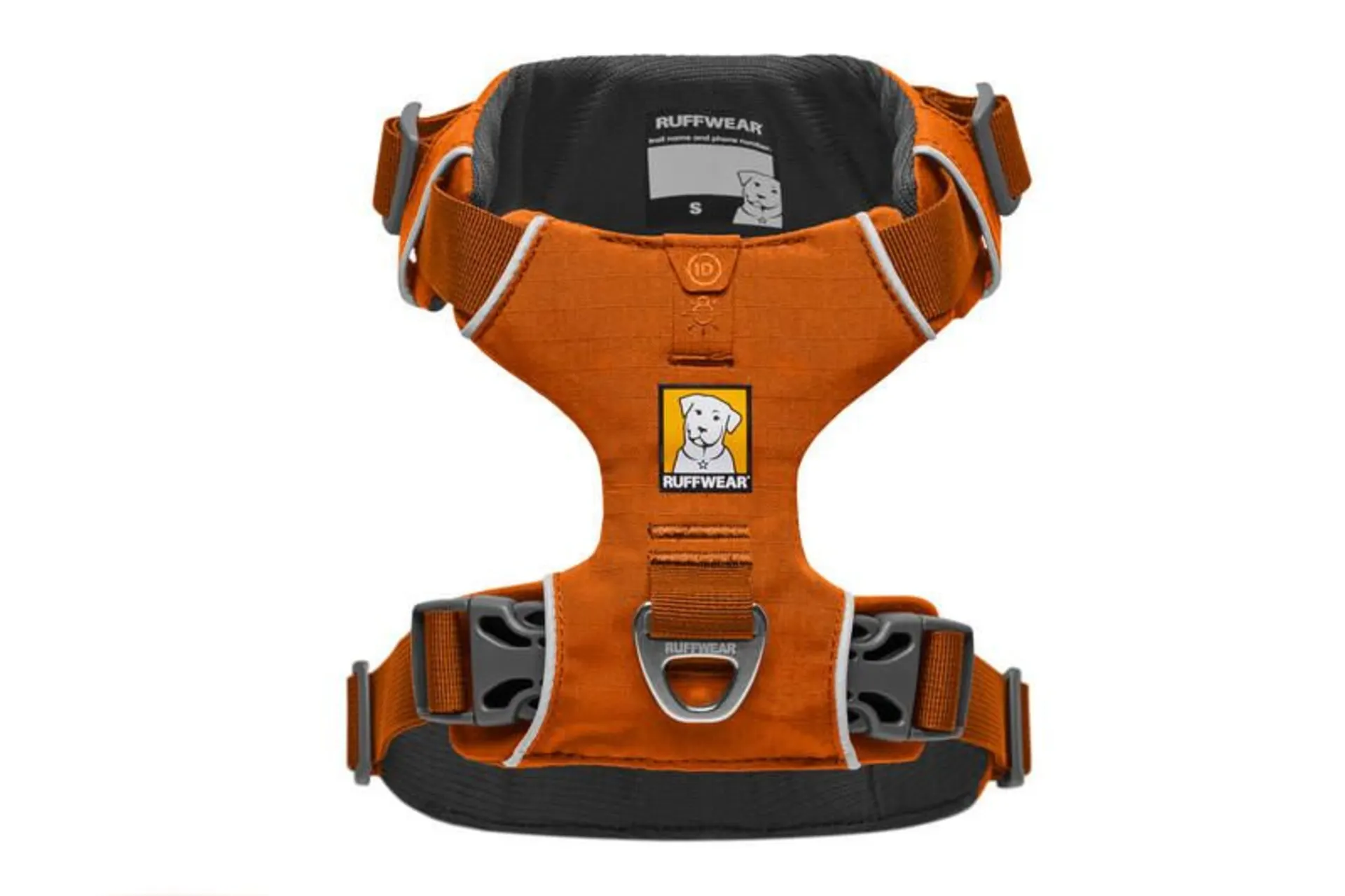 Ruffwear Front Range gepolstertes Hundegeschirr Campfire Orange M