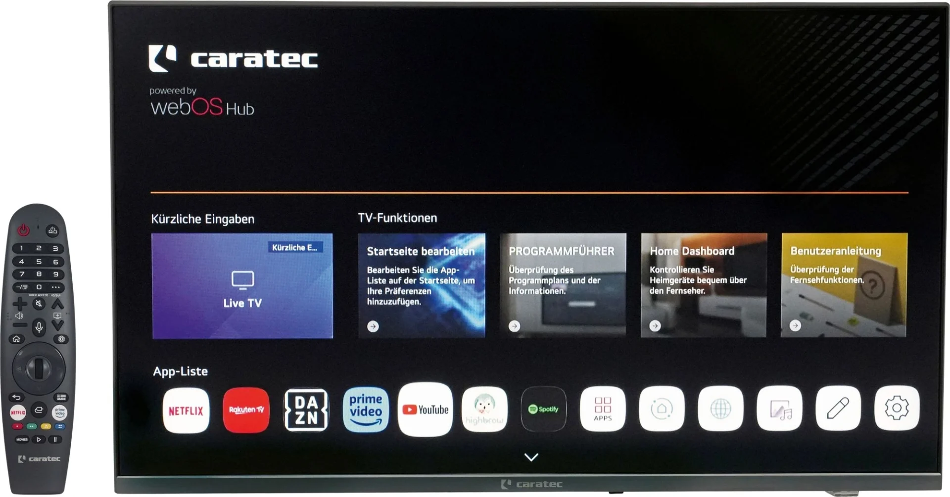 Téléviseur connecté LED Caratec Vision CAV272E-S 69 cm (27") avec webOS Téléviseur connecté LED Caratec Vision CAV272E-S 69 cm (27") avec webOS