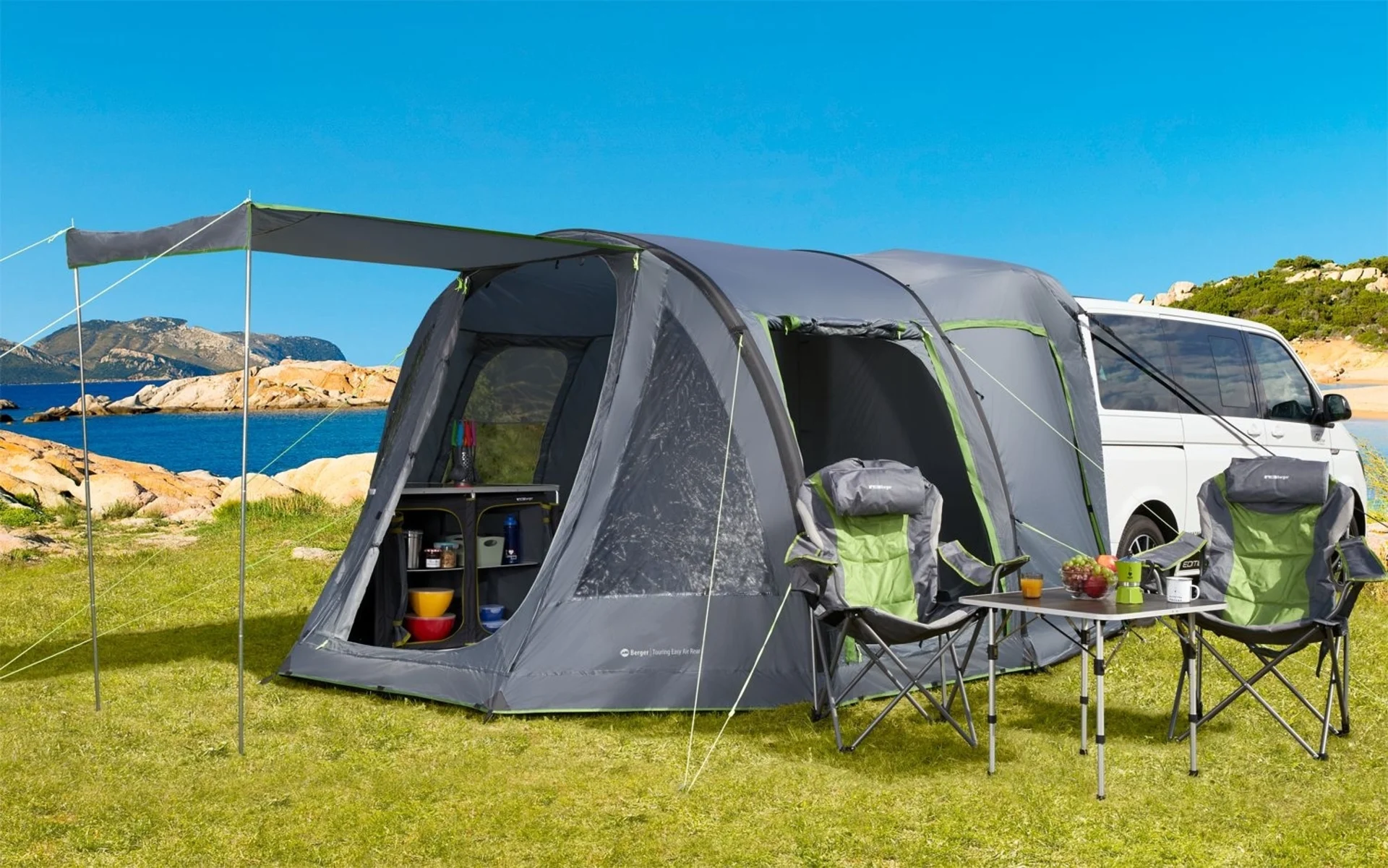 Tente arrière gonflable Berger Touring Easy Air Rear